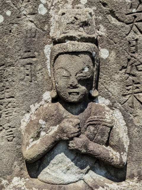 Stone Buddha near my house