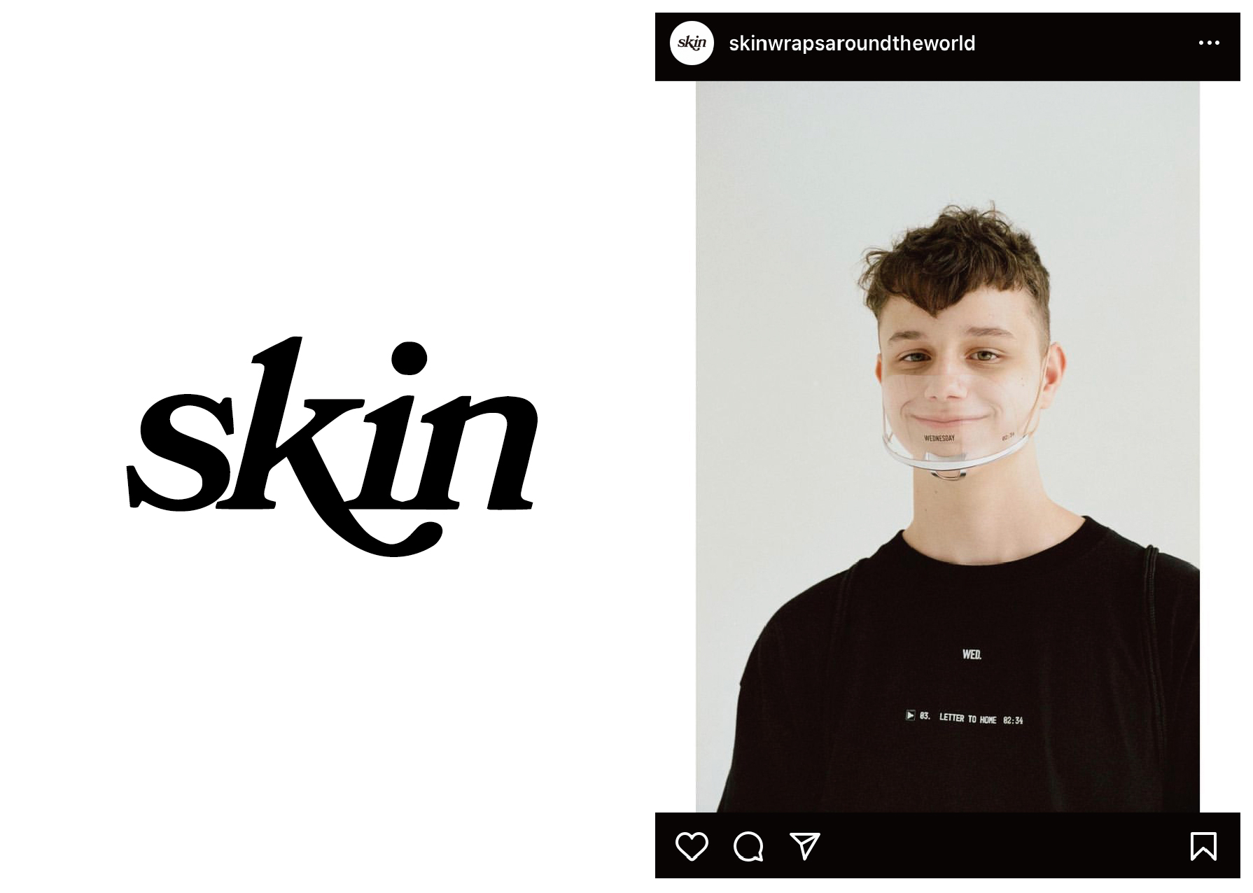 Collaboration with SKIN 21SS collection