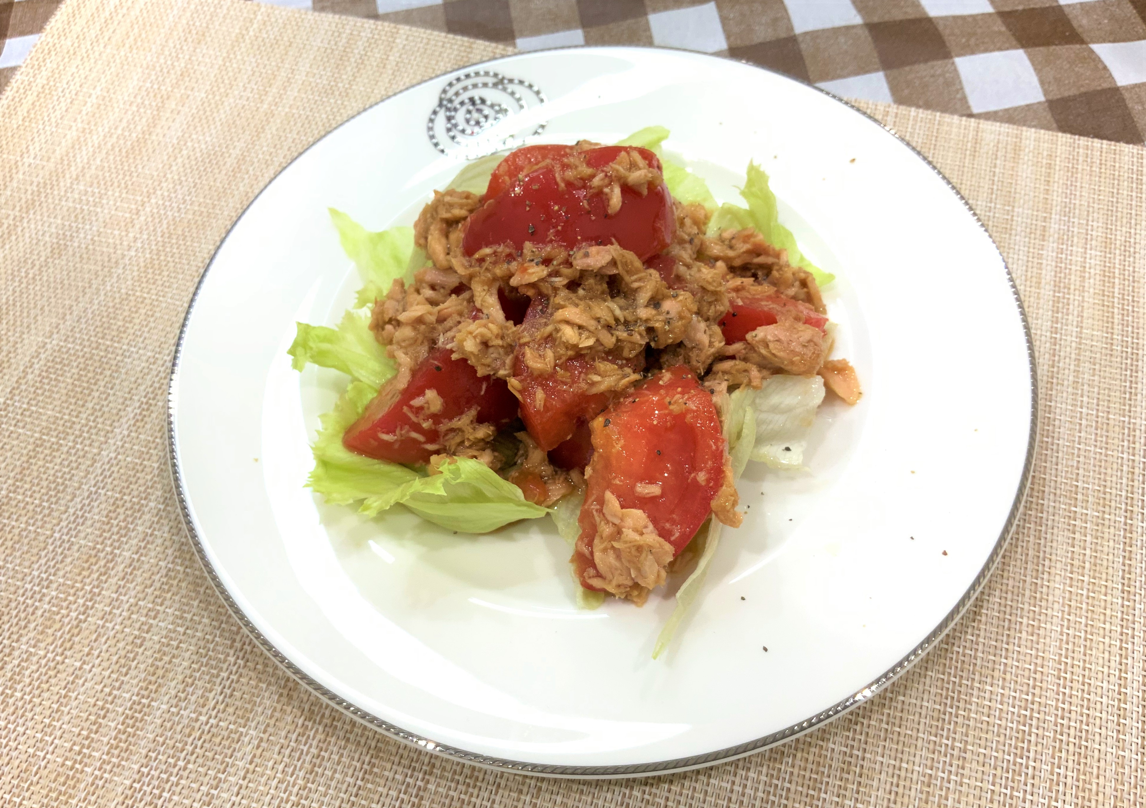 ツナとトマトのはちみつポン酢サラダ☆レシピ
