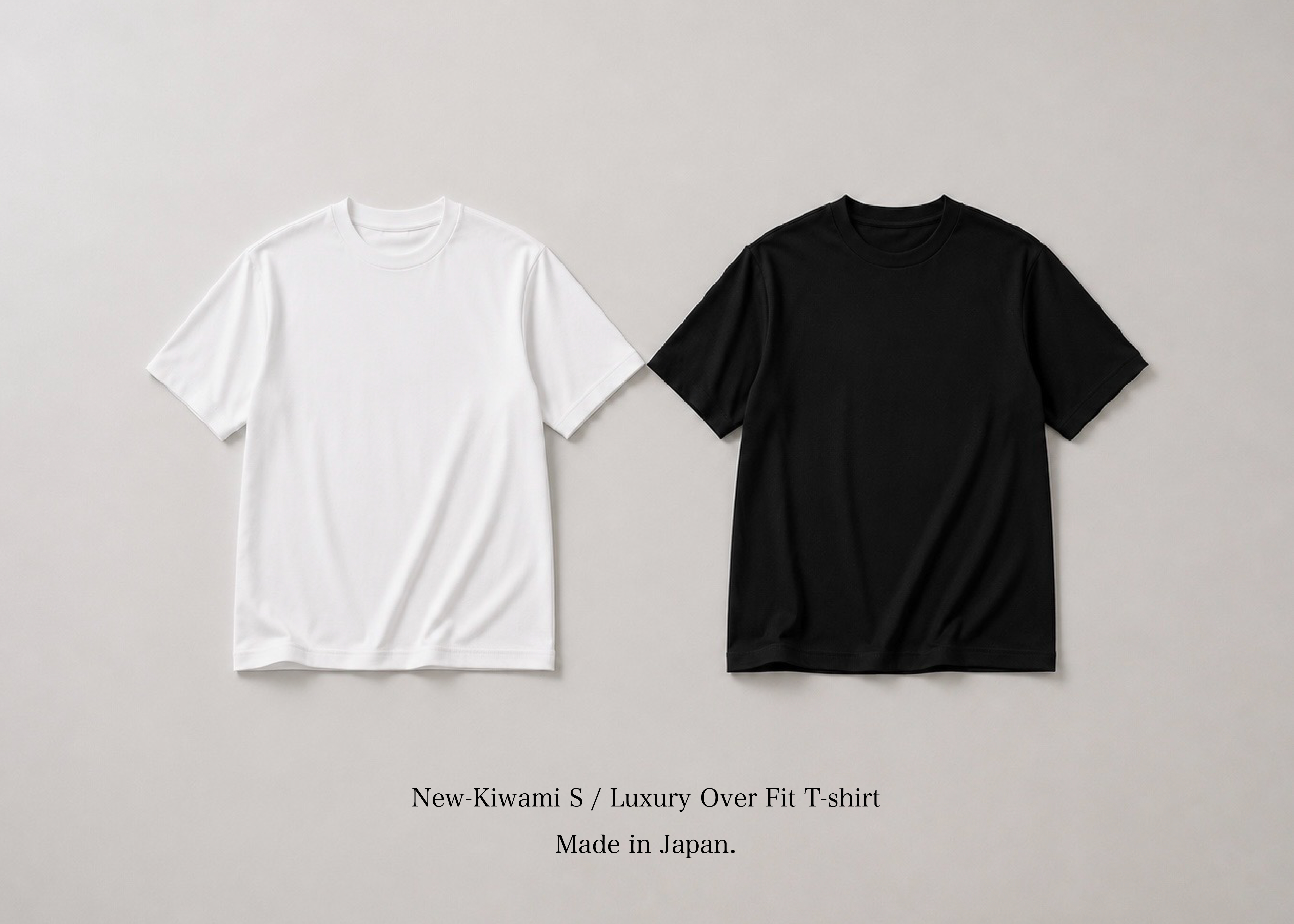 New Kiwamiシリーズから新作無地Tシャツ
