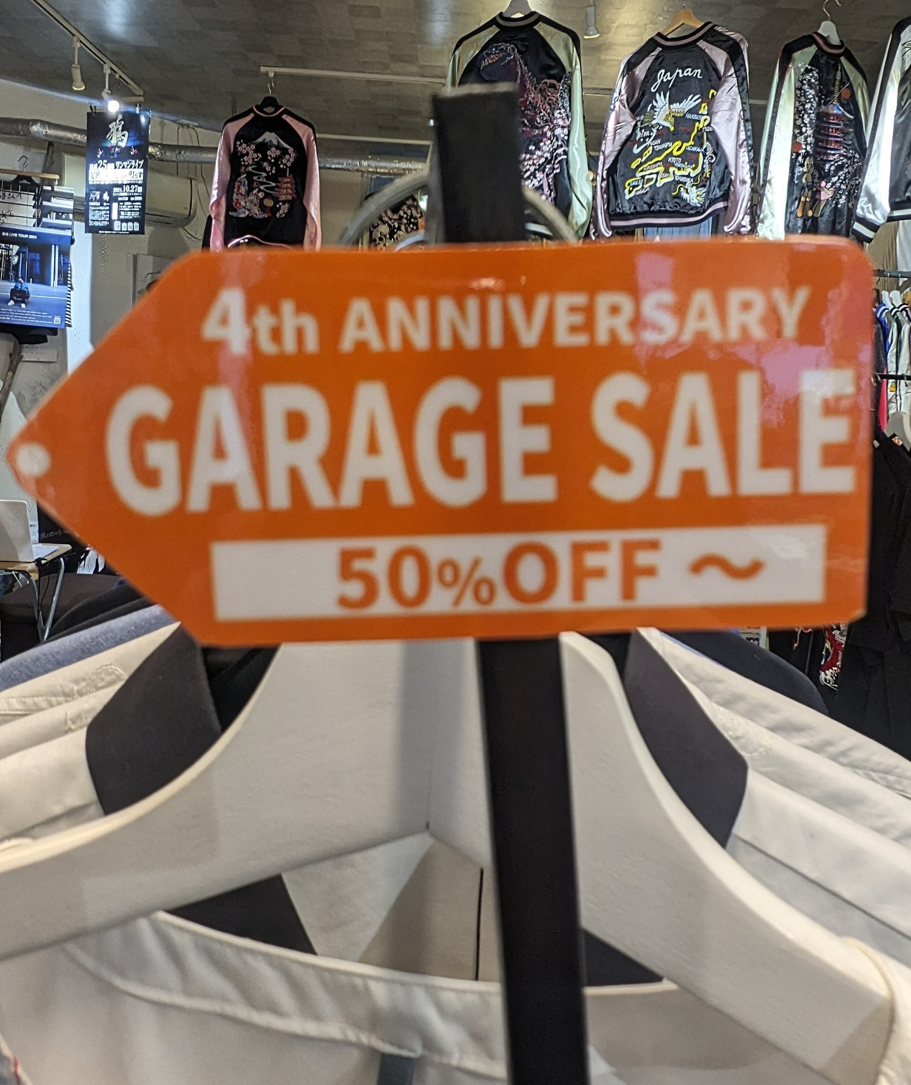 ㊗️4周年 GARAGE SALE ✨ MORE 15％OFF!!!🎉