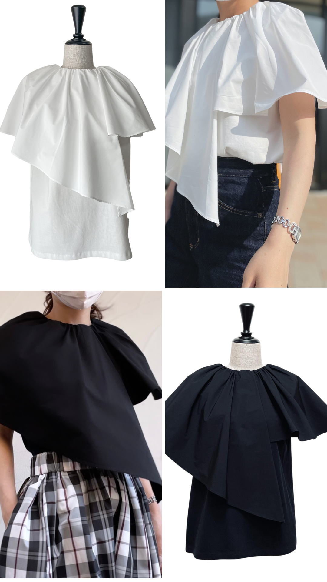 ご予約販売のアシメフリルTee 入荷致しました！！