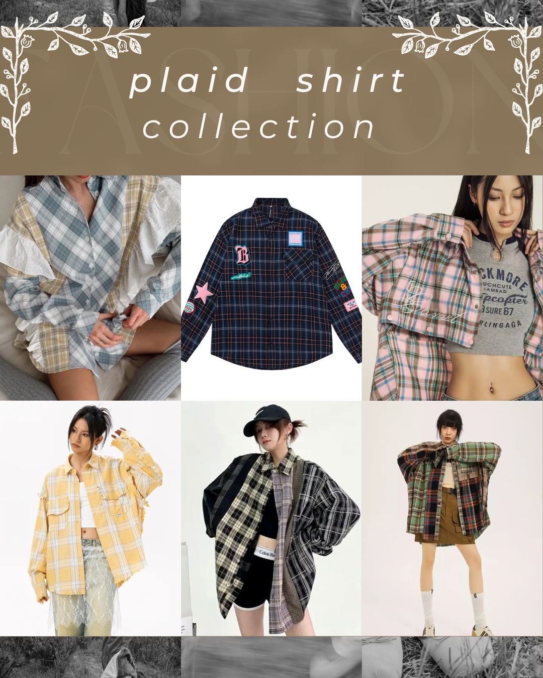 迷ったら年中使えるチェックシャツ💛PICK UPご紹介💛