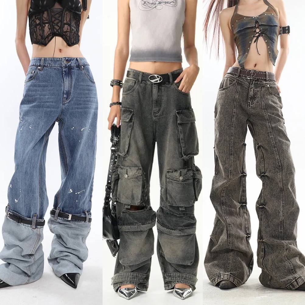 凝ったデザイン❤デニムパンツPICK UPご紹介👖
