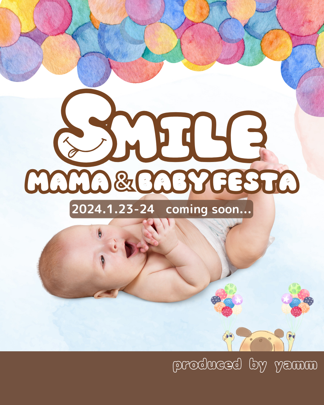 SMILE MAMA&BABY FESTA   〜2024.1.23-24〜