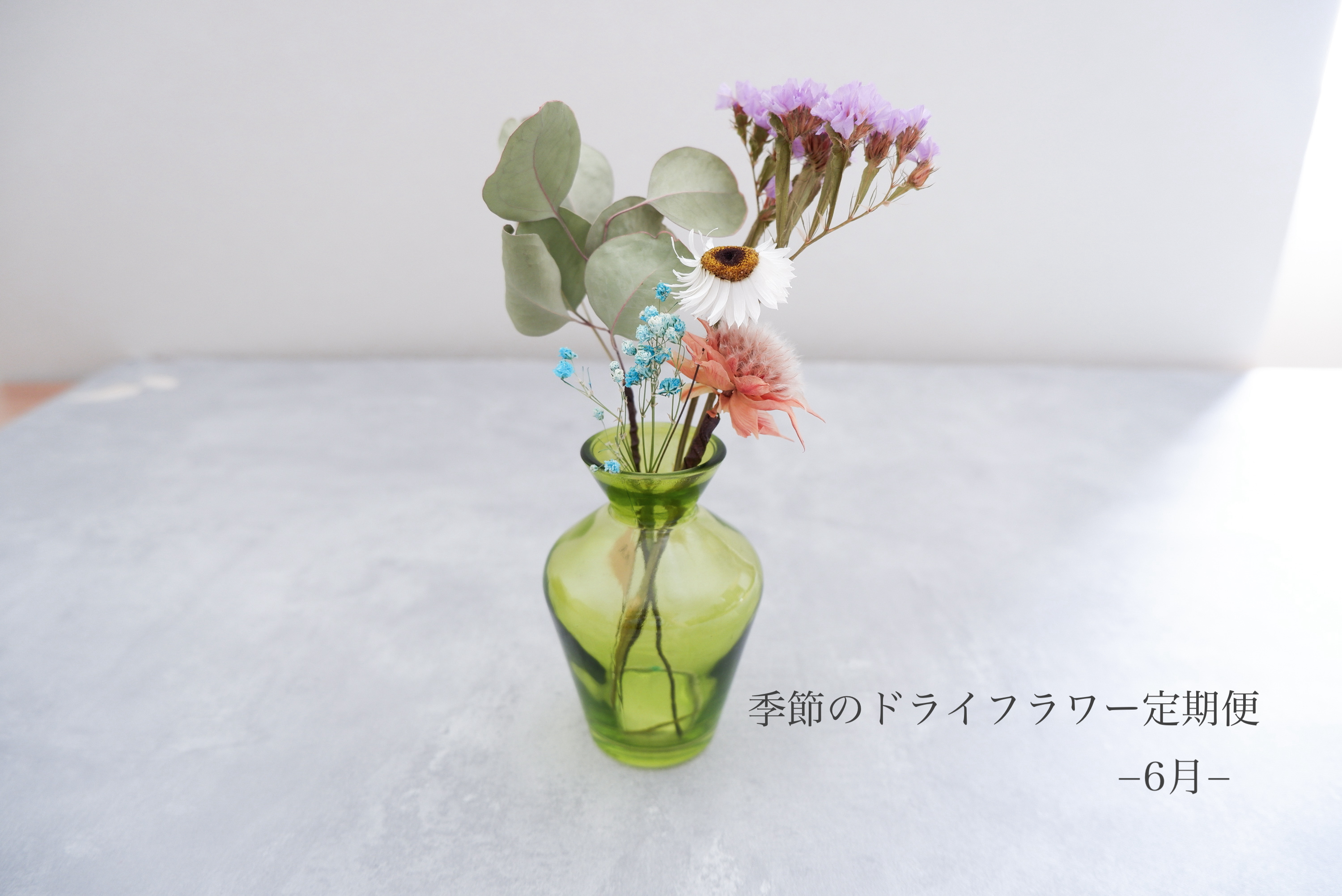 季節のドライフラワー定期便　6月