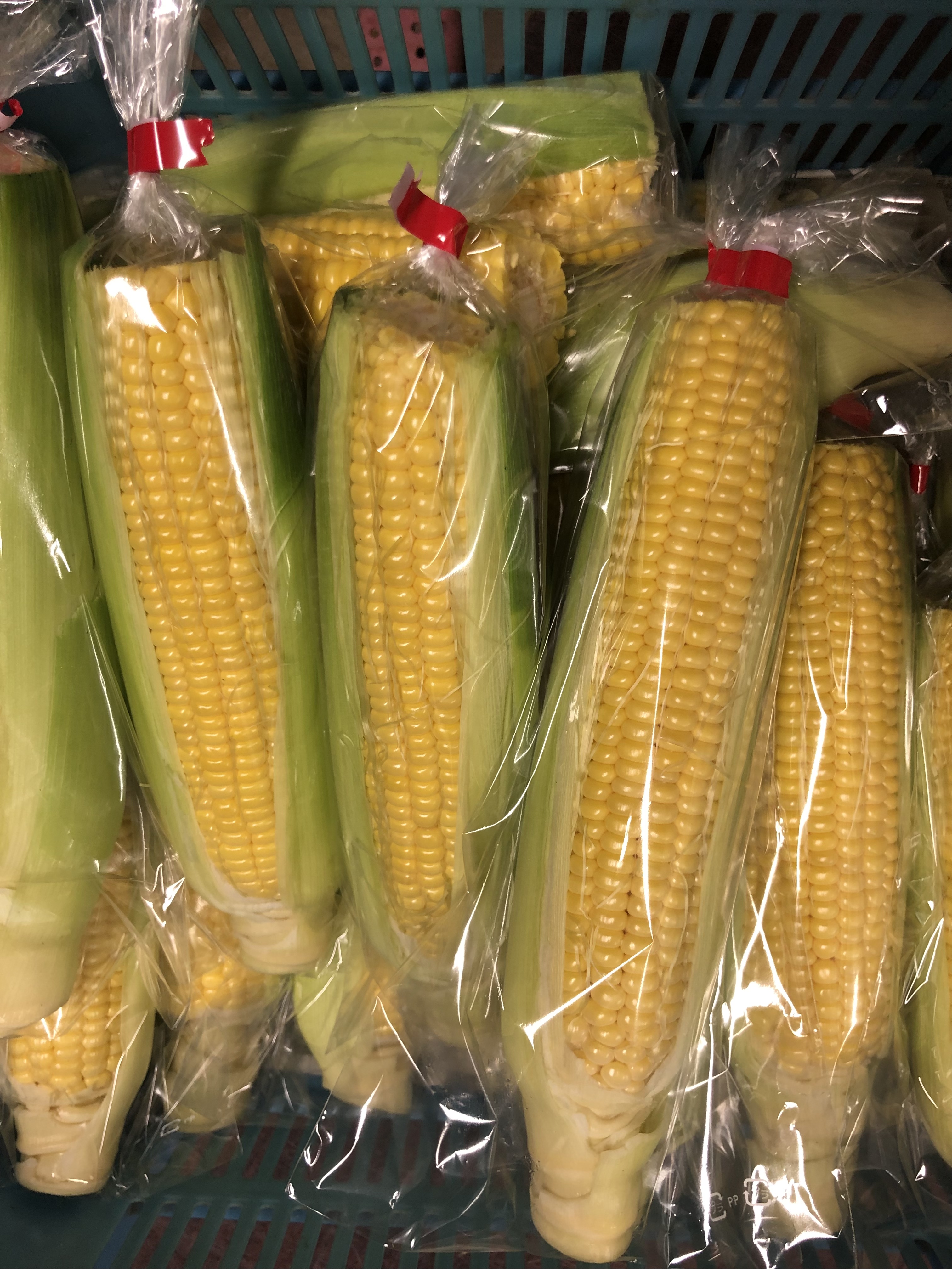 玉ねぎの販売終了ととうもろこしについて
