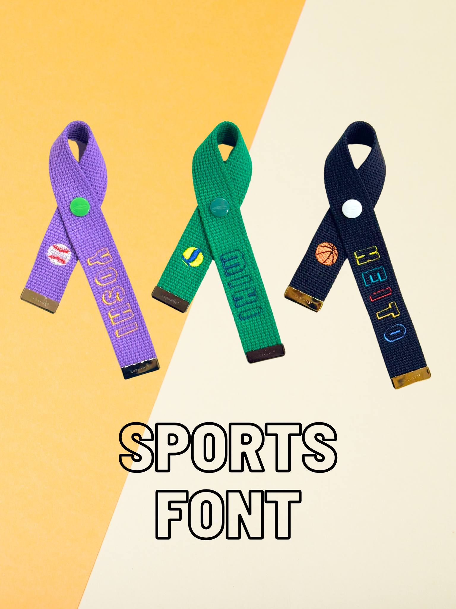 SPORTS LABNAME🆕フォント登場‼