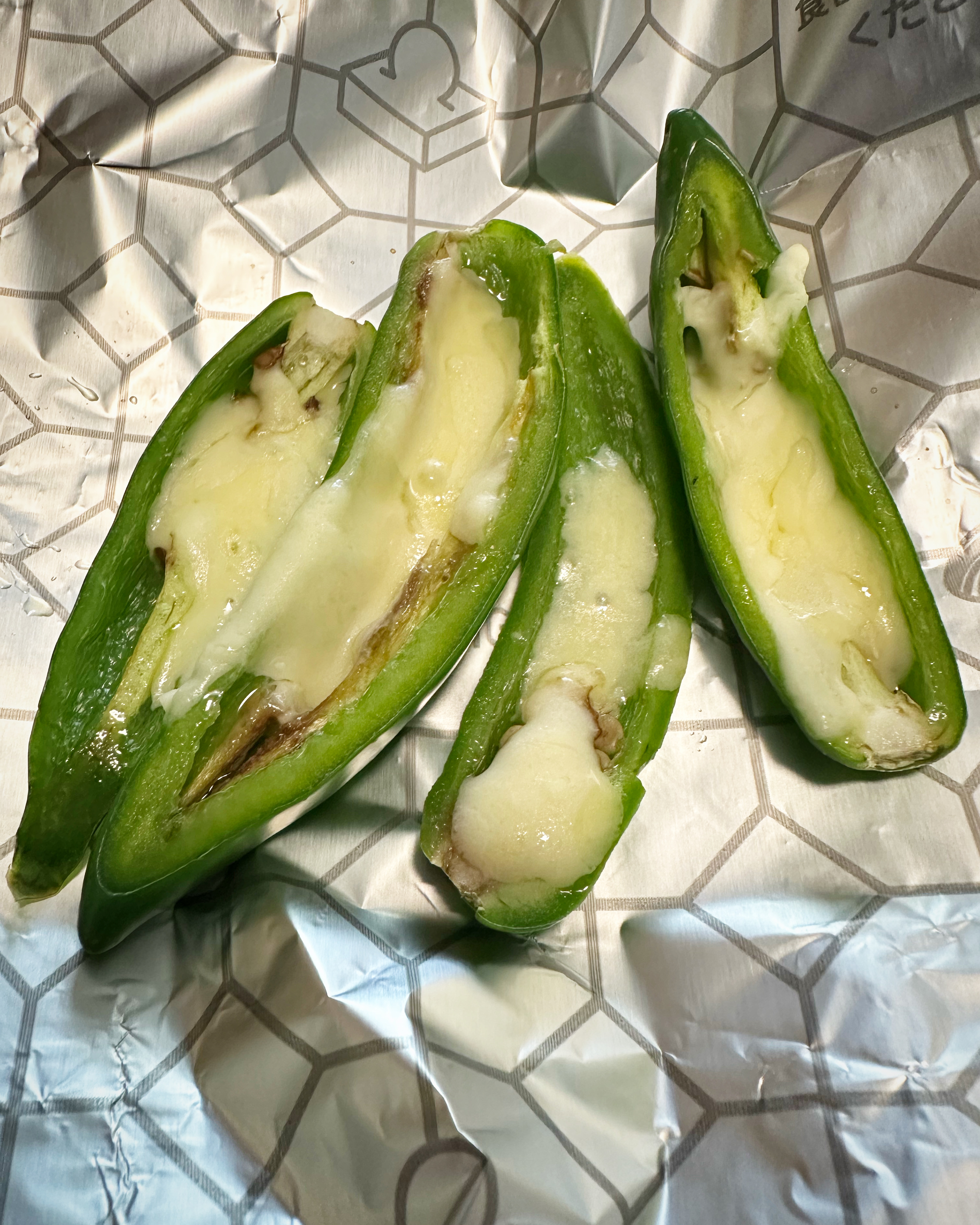 ハラペーニョのチーズ焼き