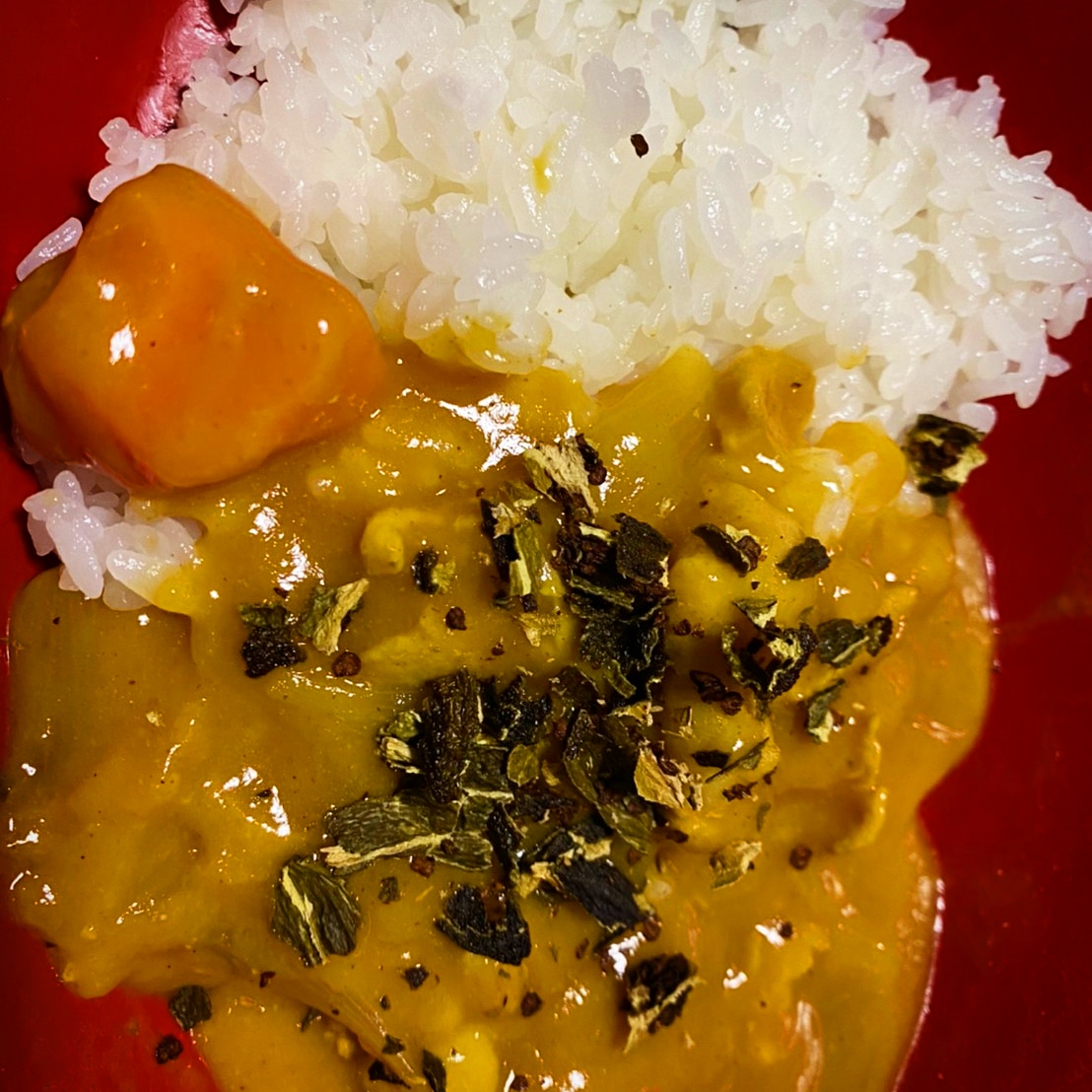 乾燥ハラペーニョのカレー