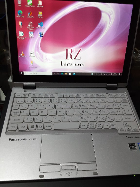Panasonic CF-RZ5 SSD交換