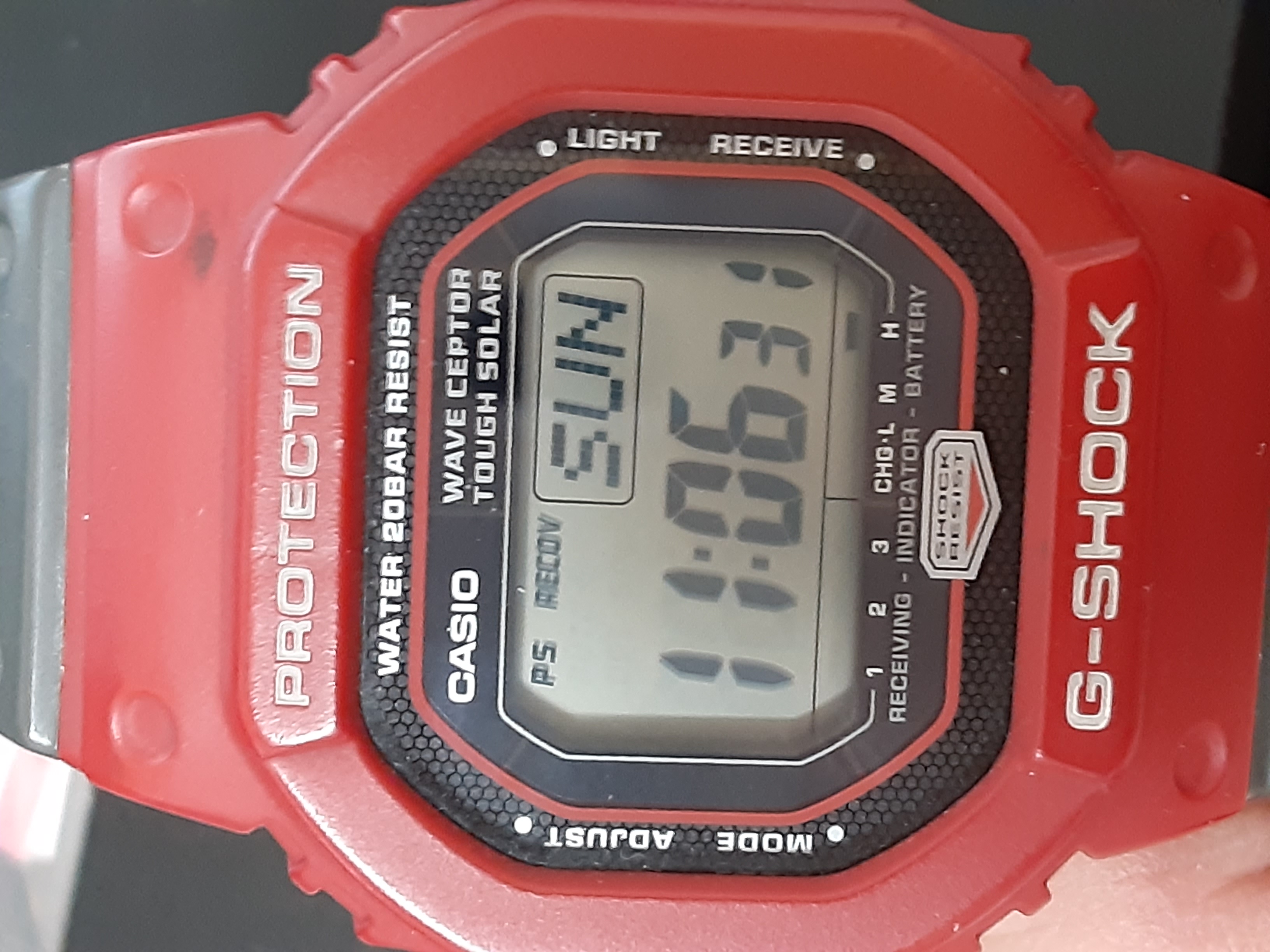 CASIO Gショック　TheG5600 二次電池交換しました。