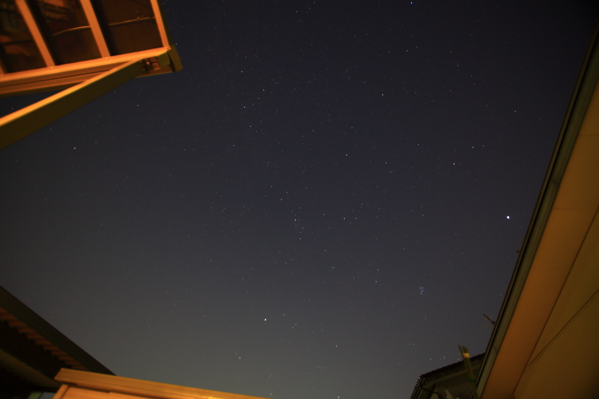 EOS　５D　MARK2　で星の撮影チャレンジ