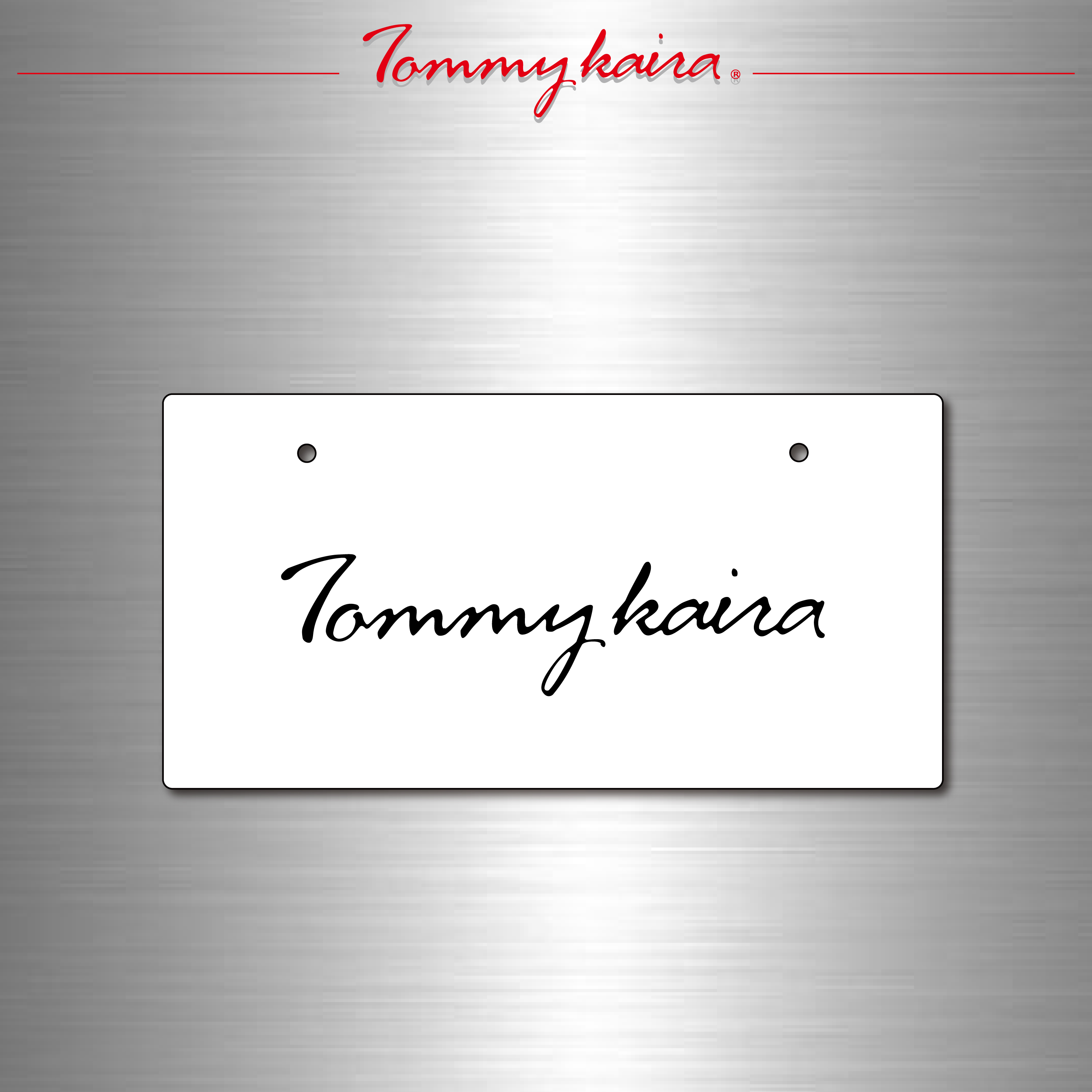 ｢Tommykaira｣化粧プレートが購入可能となりました。
