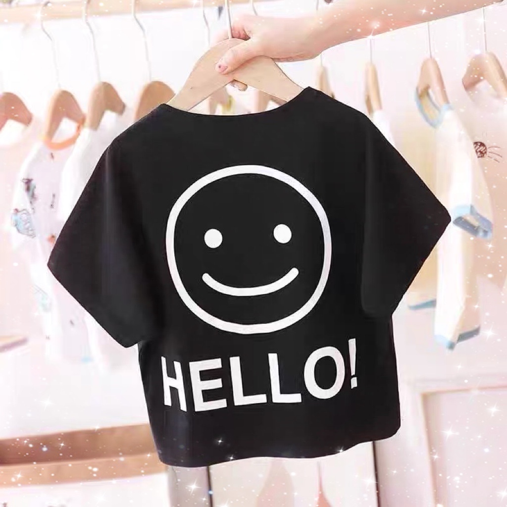 スマイルTシャツ♡黒
