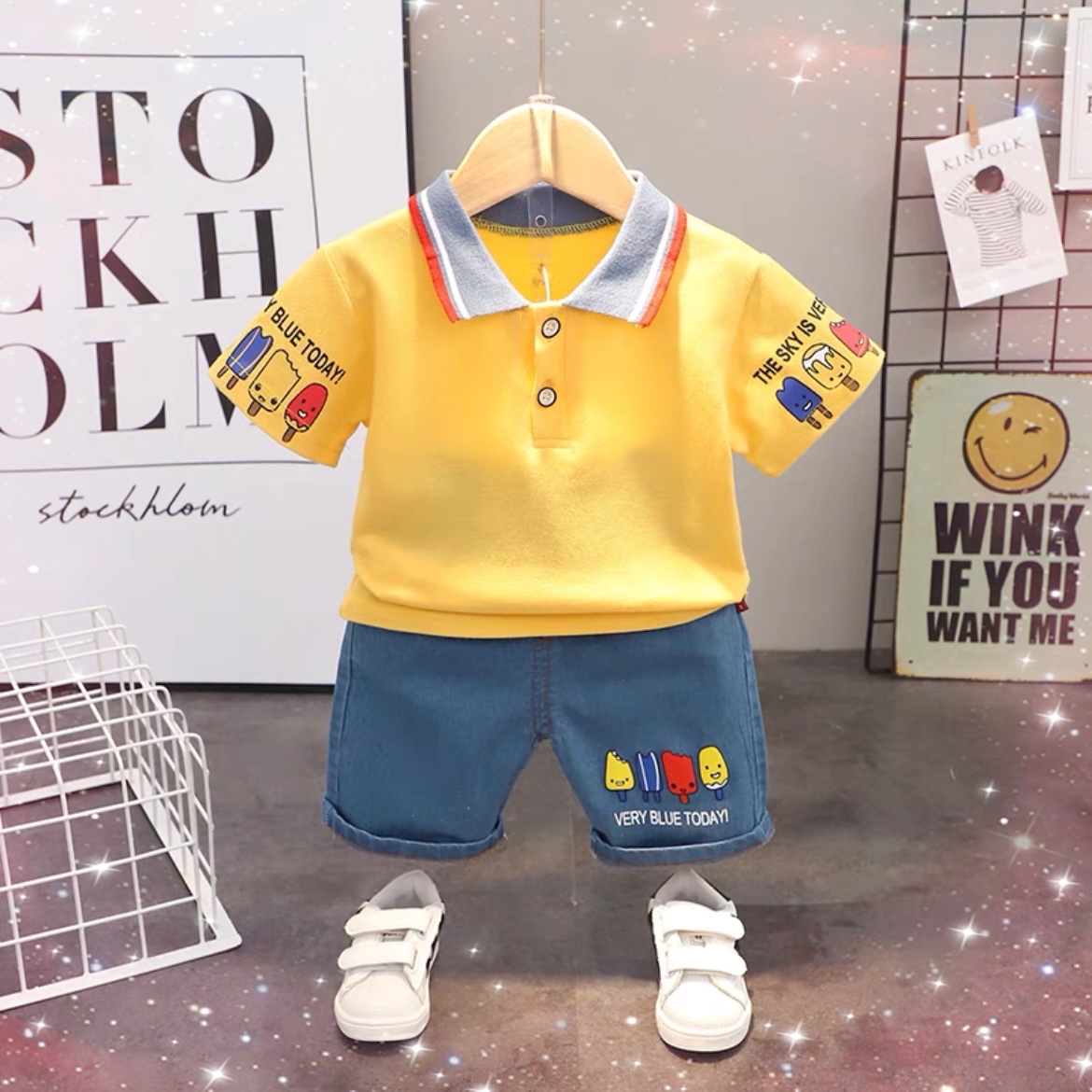 男の子 セットアップ