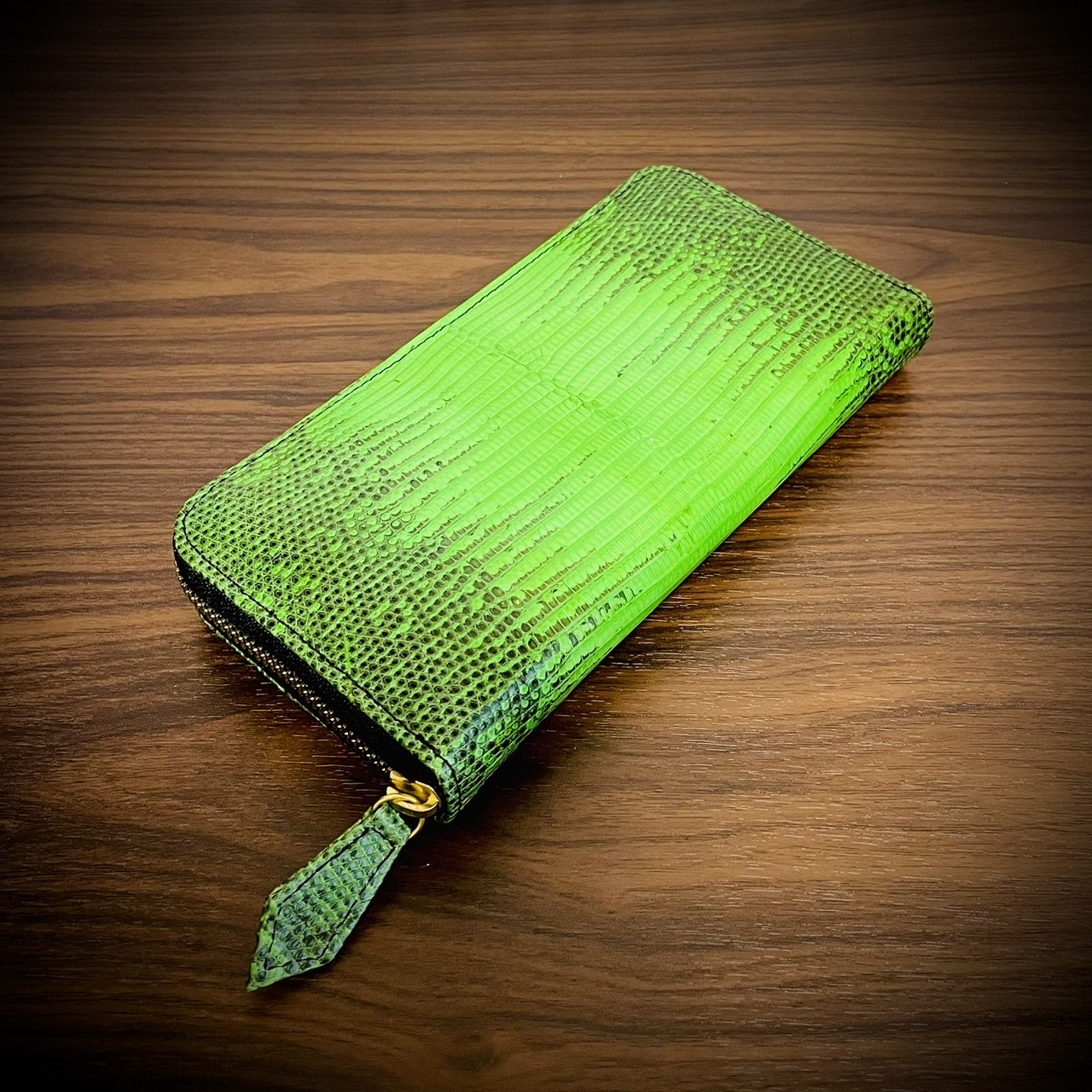 【新商品】シャイニング リザード × パイソン 長財布 入荷！！
