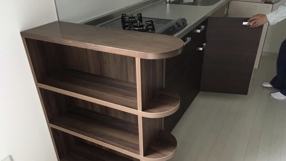 キッチン収納を製作しました