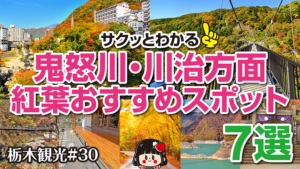 #47 鬼怒川・川治方面！紅葉おすすめスポット♪