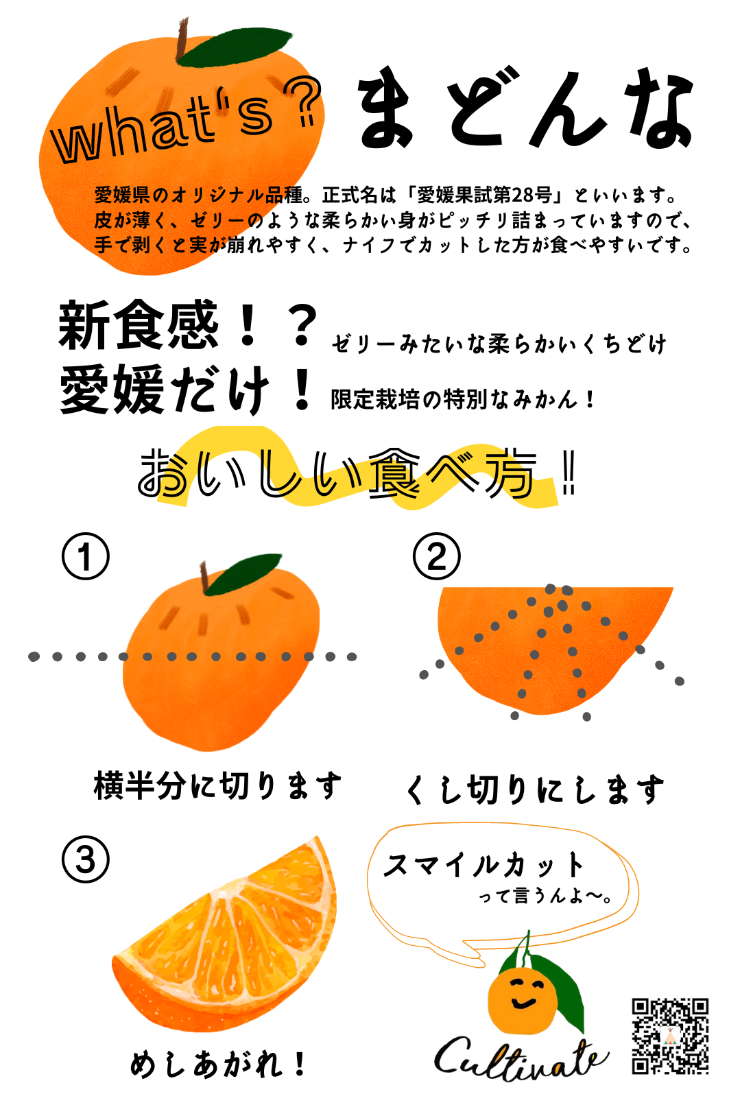 まどんな(愛果28号)のおいしい食べ方！