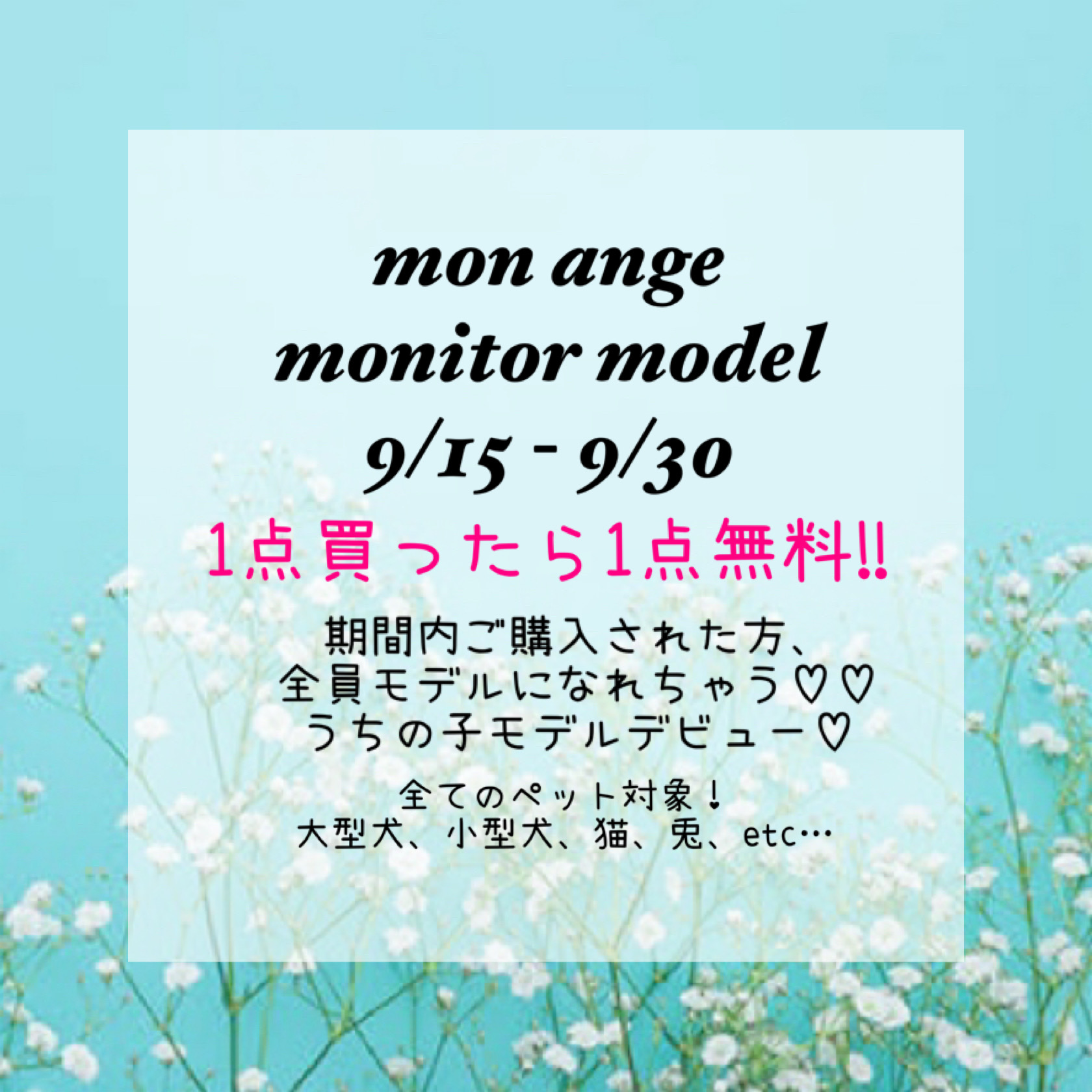 1点買ったら1点無料♡