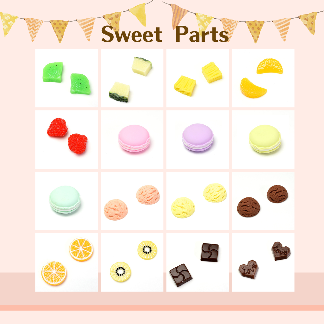 8月新商品 スイーツパーツ