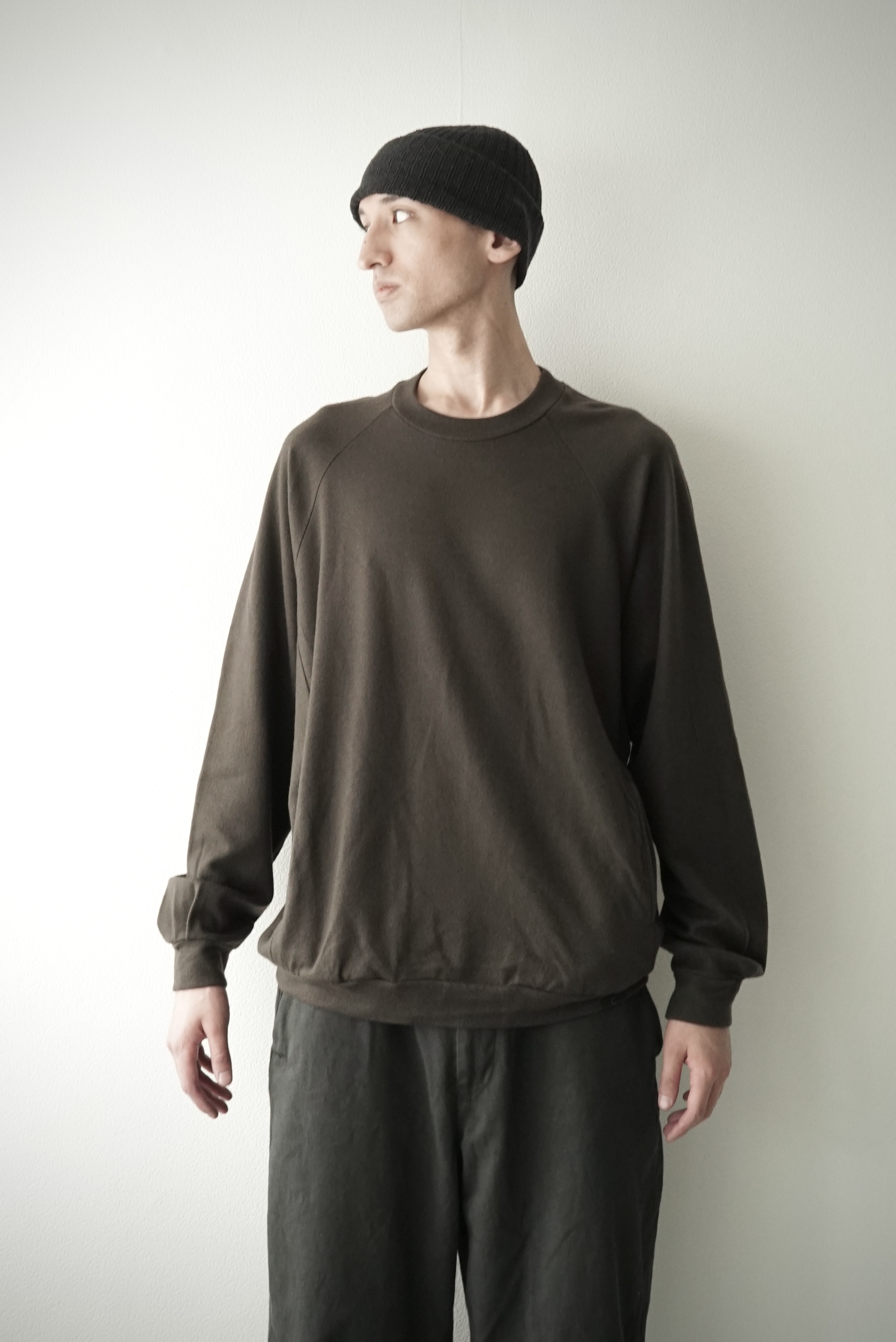 今年のSuper140s Washable Wool Sweatが今週入荷します