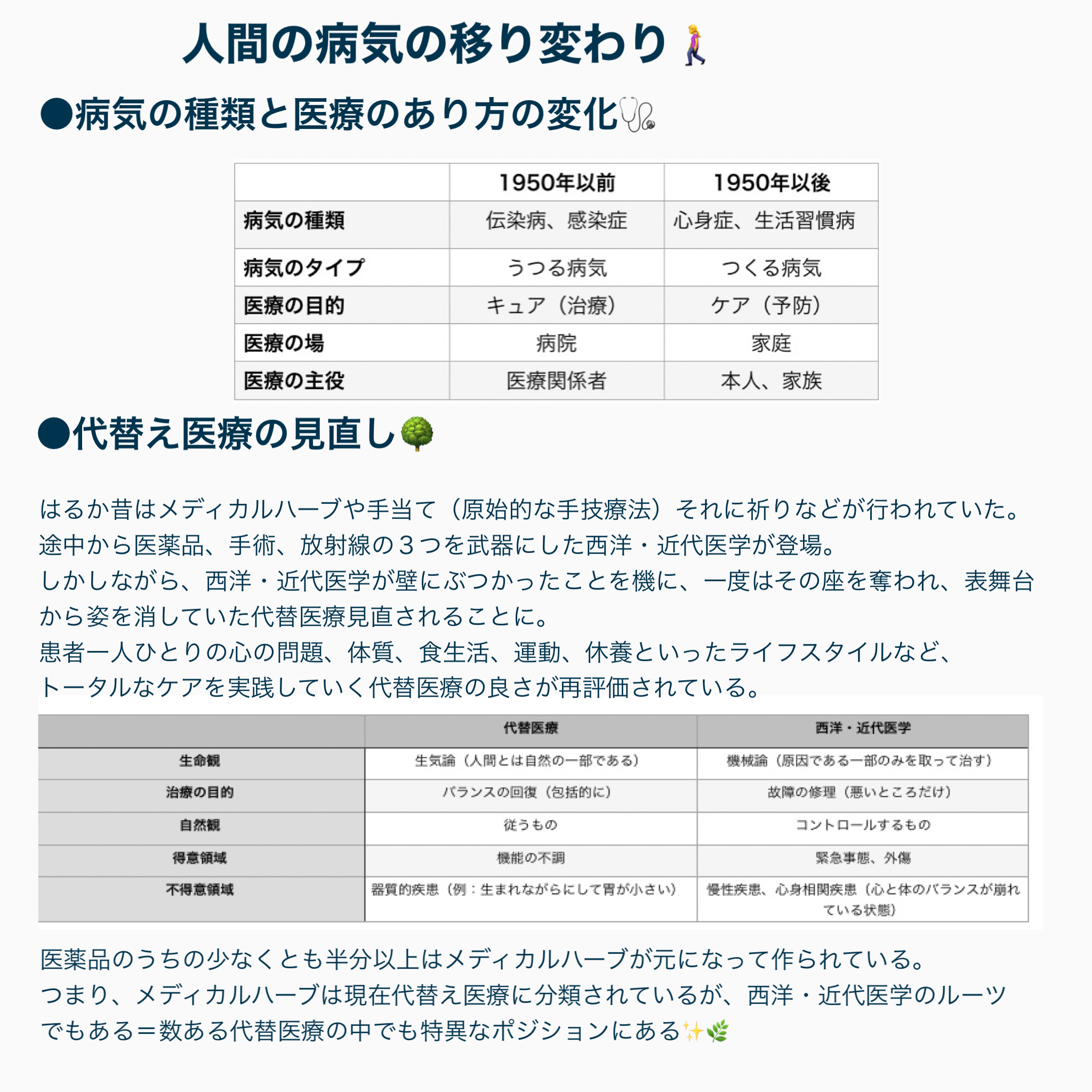 健康と、未病と、病気の狭間に植物療法を。