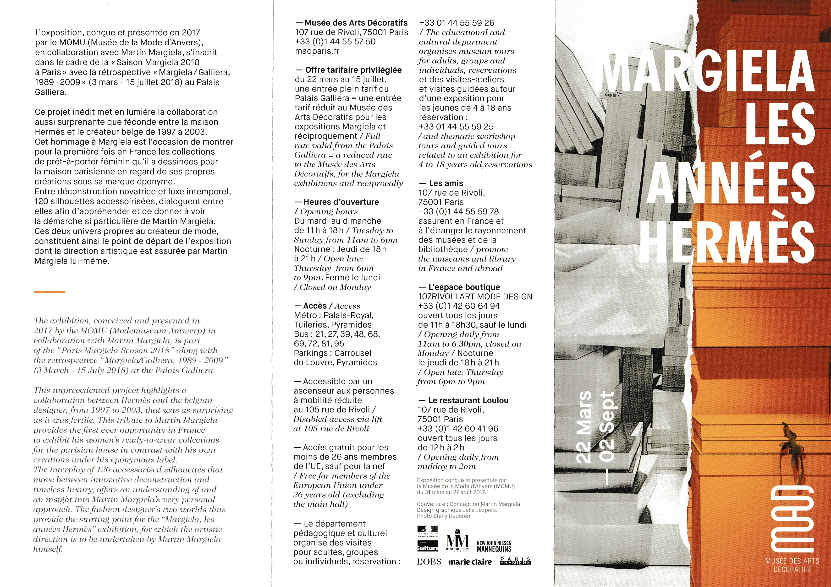 MARGIELA, LES ANNÉES HERMÈS