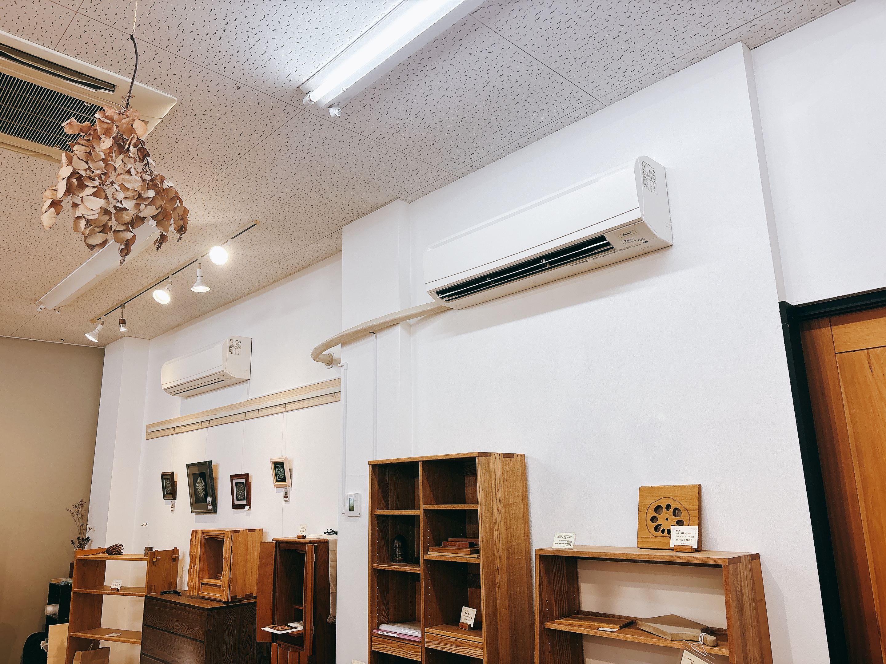 展示場のクーラー復活です💪