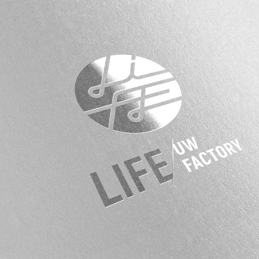 「LIFE UW FACTORY」ブランドロゴについて