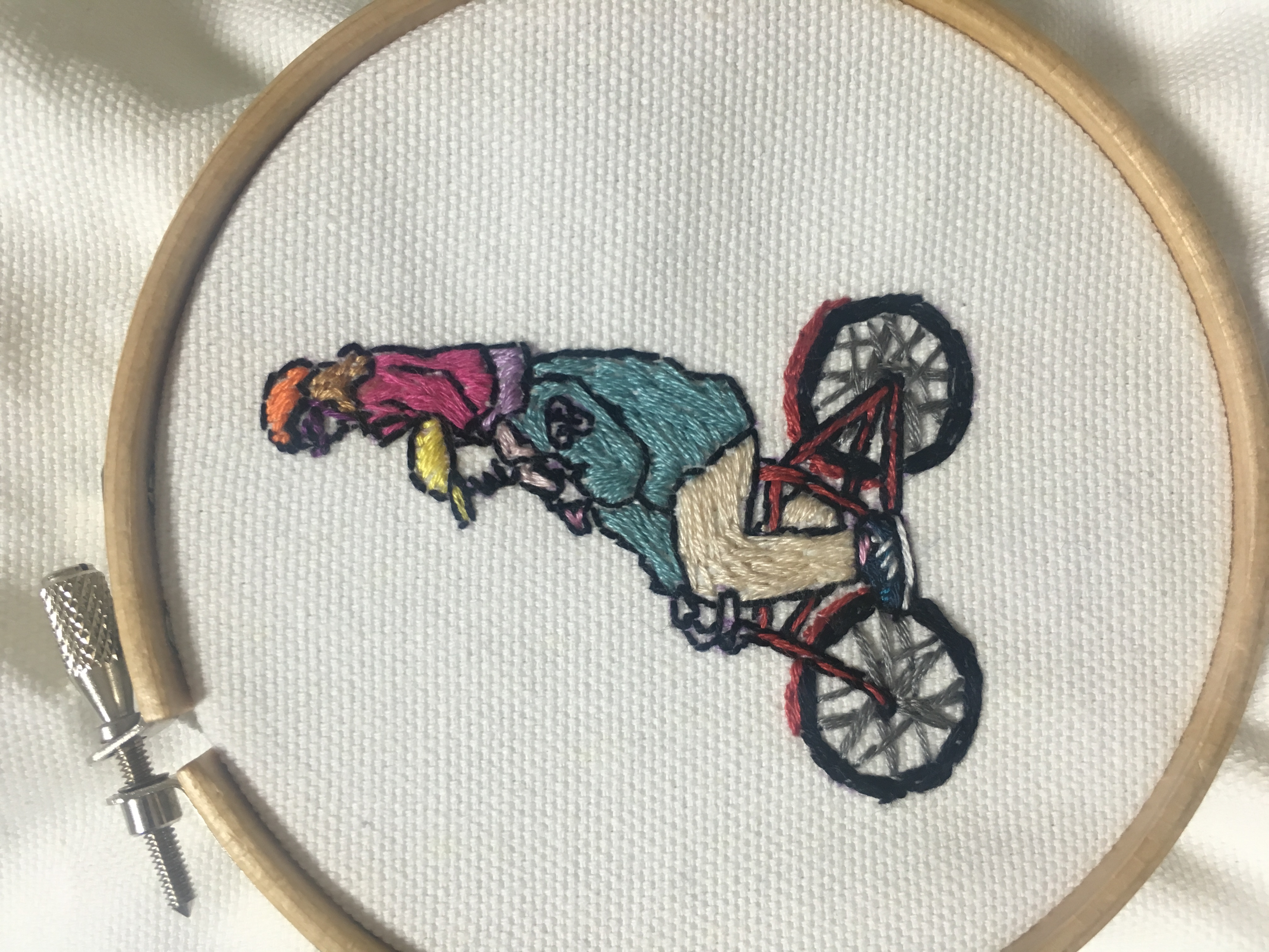 ゴンズと刺繍