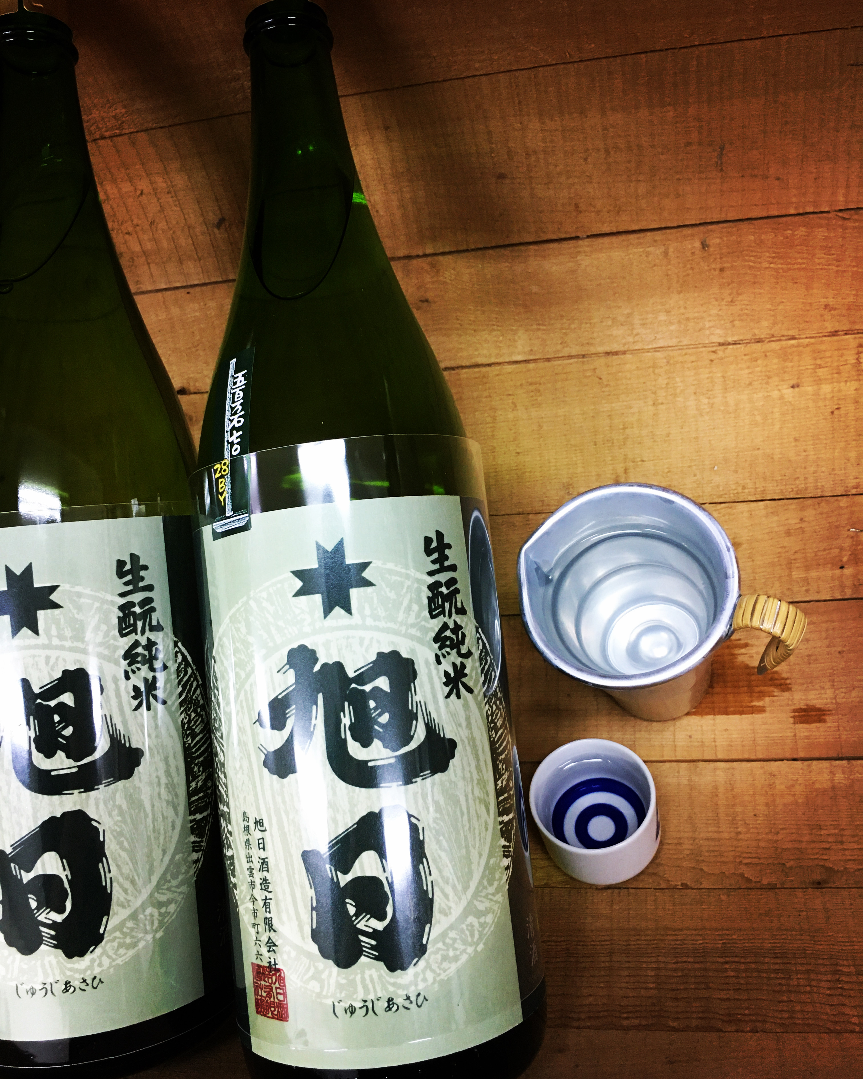 綺麗な熟成過程を辿る古酒・・「十旭日きもと五百万石純米H28BY」