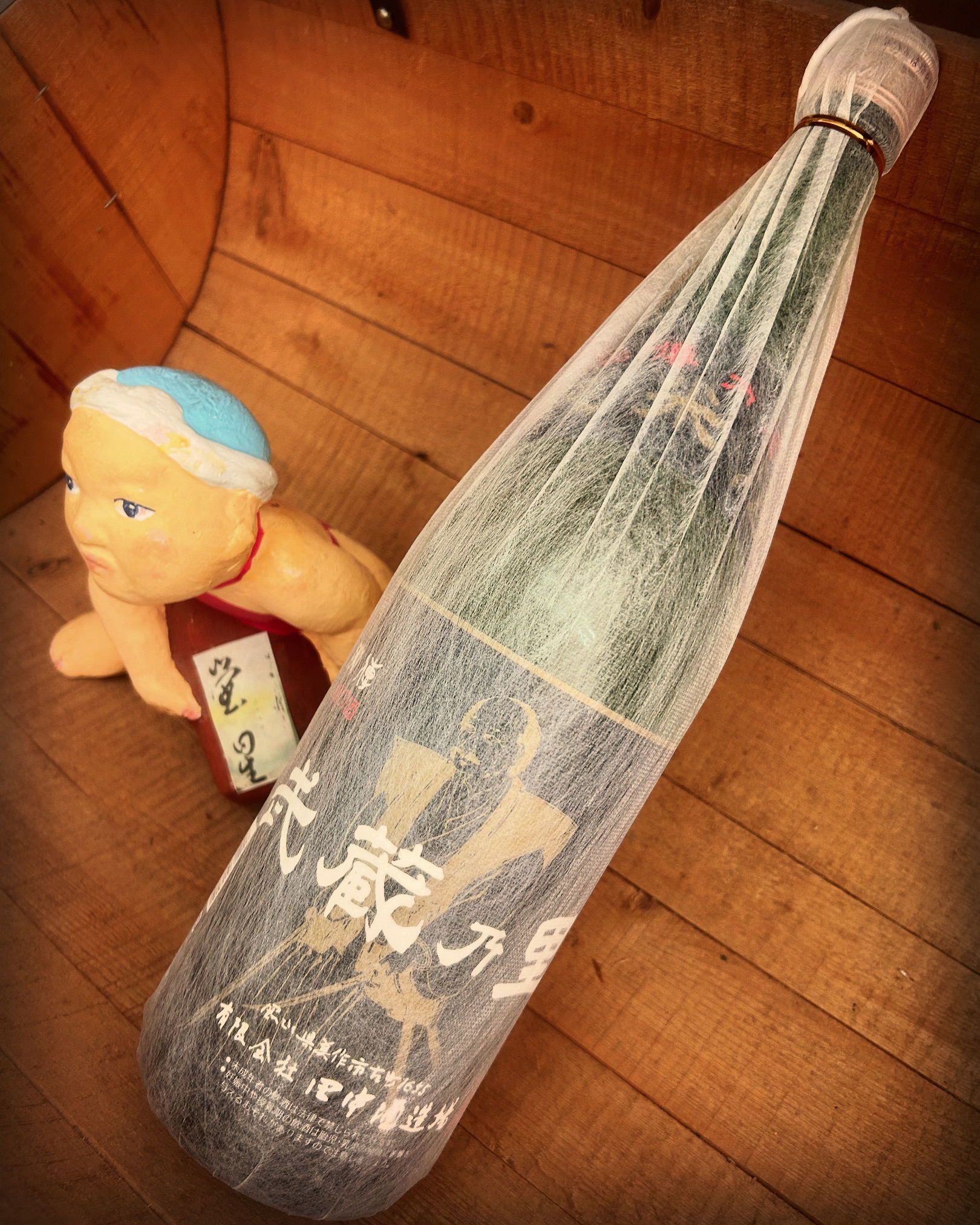 明日は十五夜・・「武蔵の里　純米原酒」