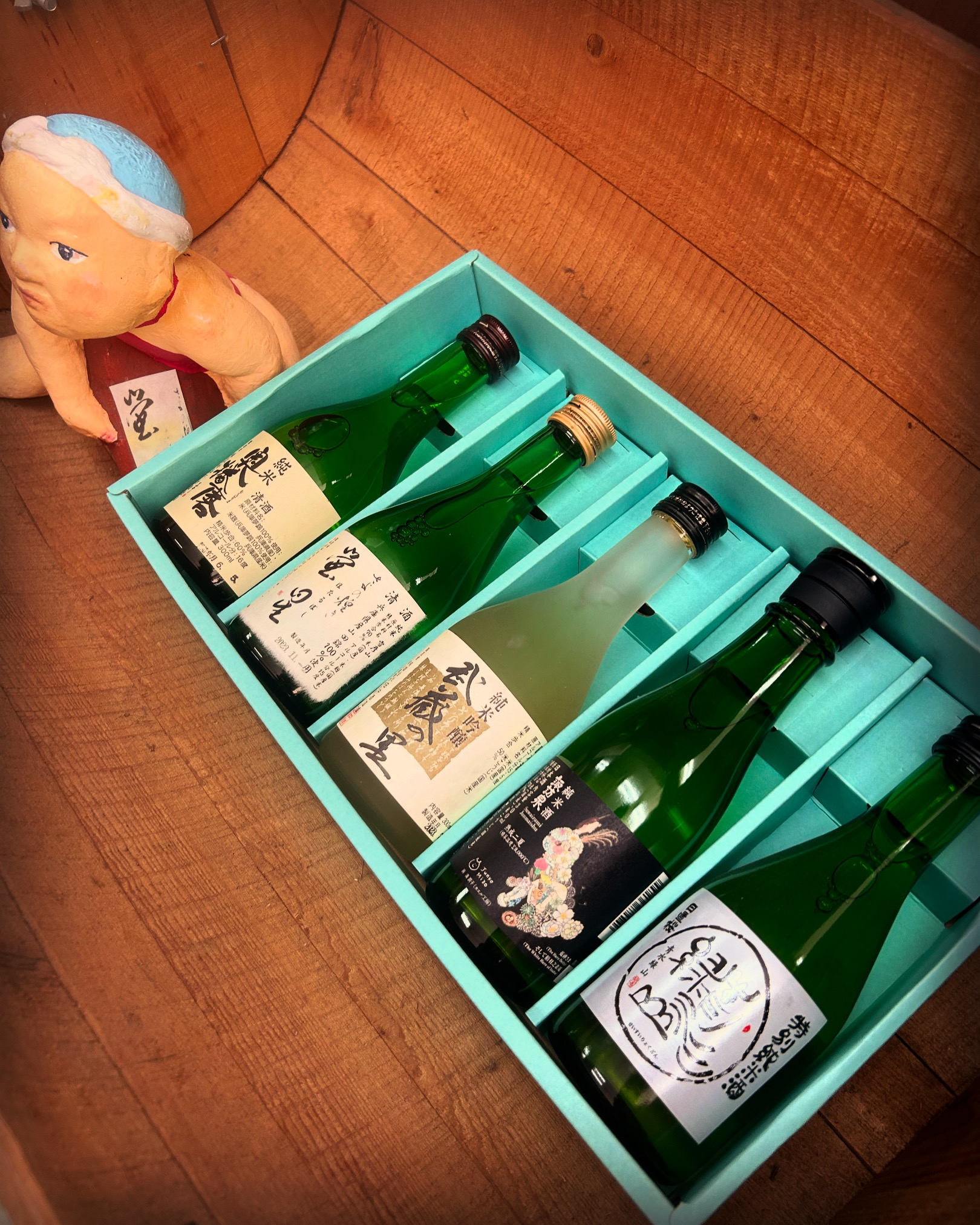 父の日に贈りたい・・「完全発酵純米酒飲み比べ5酒(因幡街道編)」