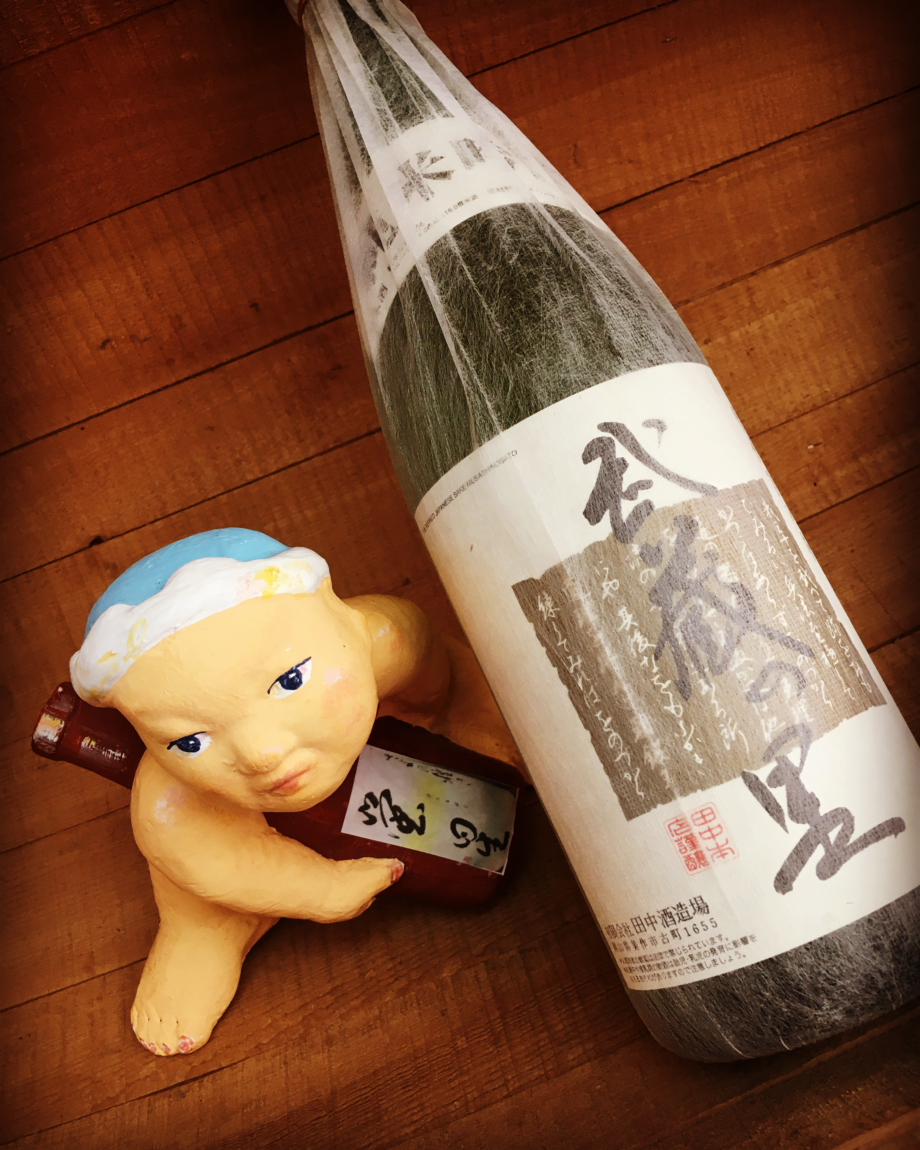 燗で呑む純米吟醸・・「武蔵の里　純米吟醸」