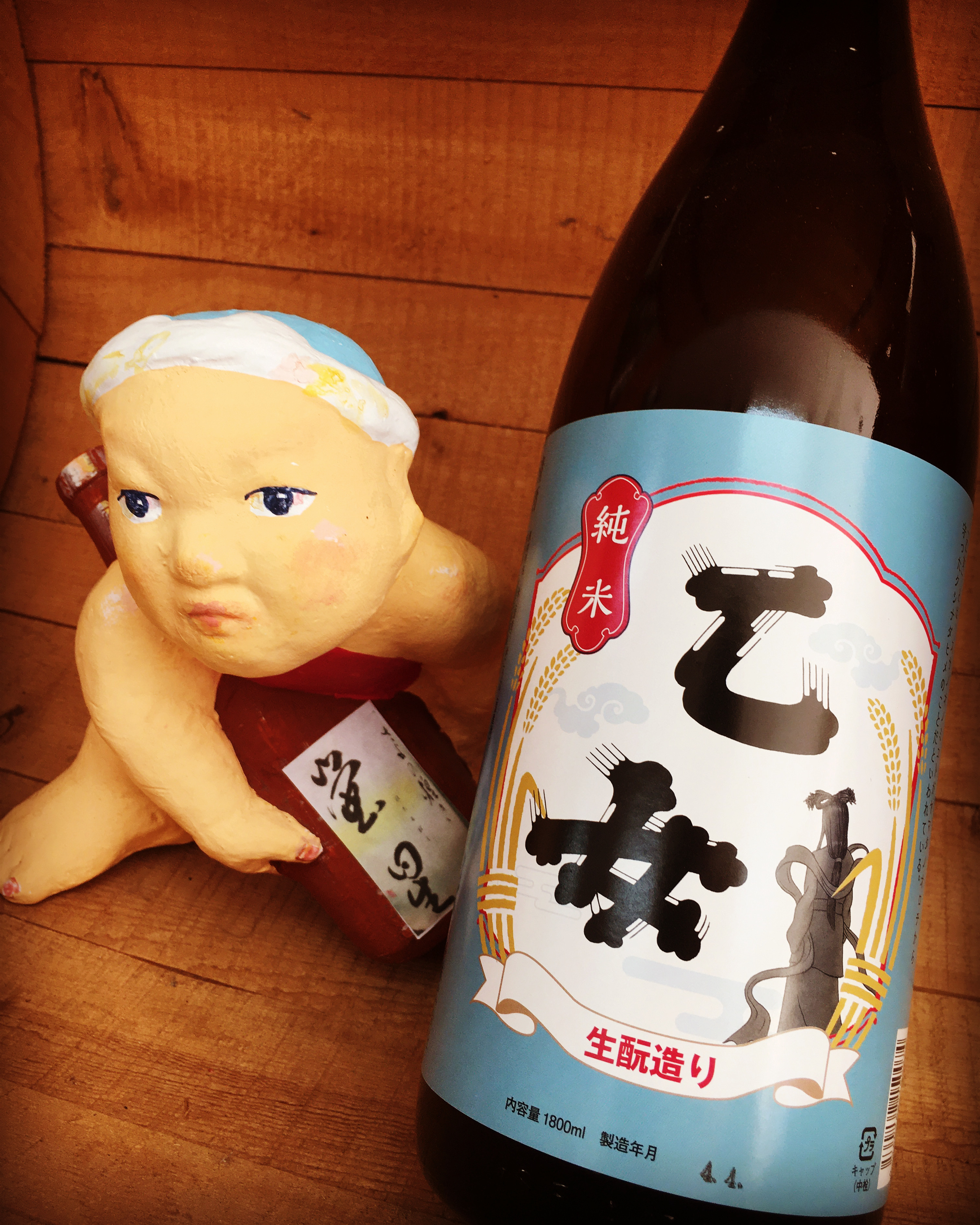 忠臣蔵の日の晩酌はこれだ！・・「忠臣蔵　乙女きもと純米夢錦」