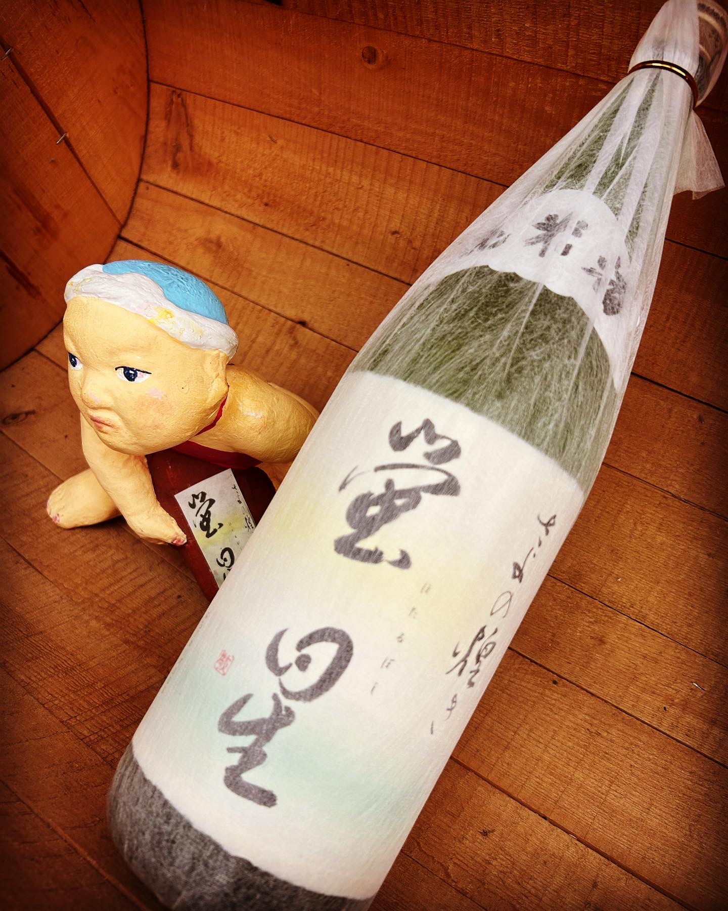 秋祭りに相応しい奉献酒・・「さよの煌めき蛍星　純米酒」