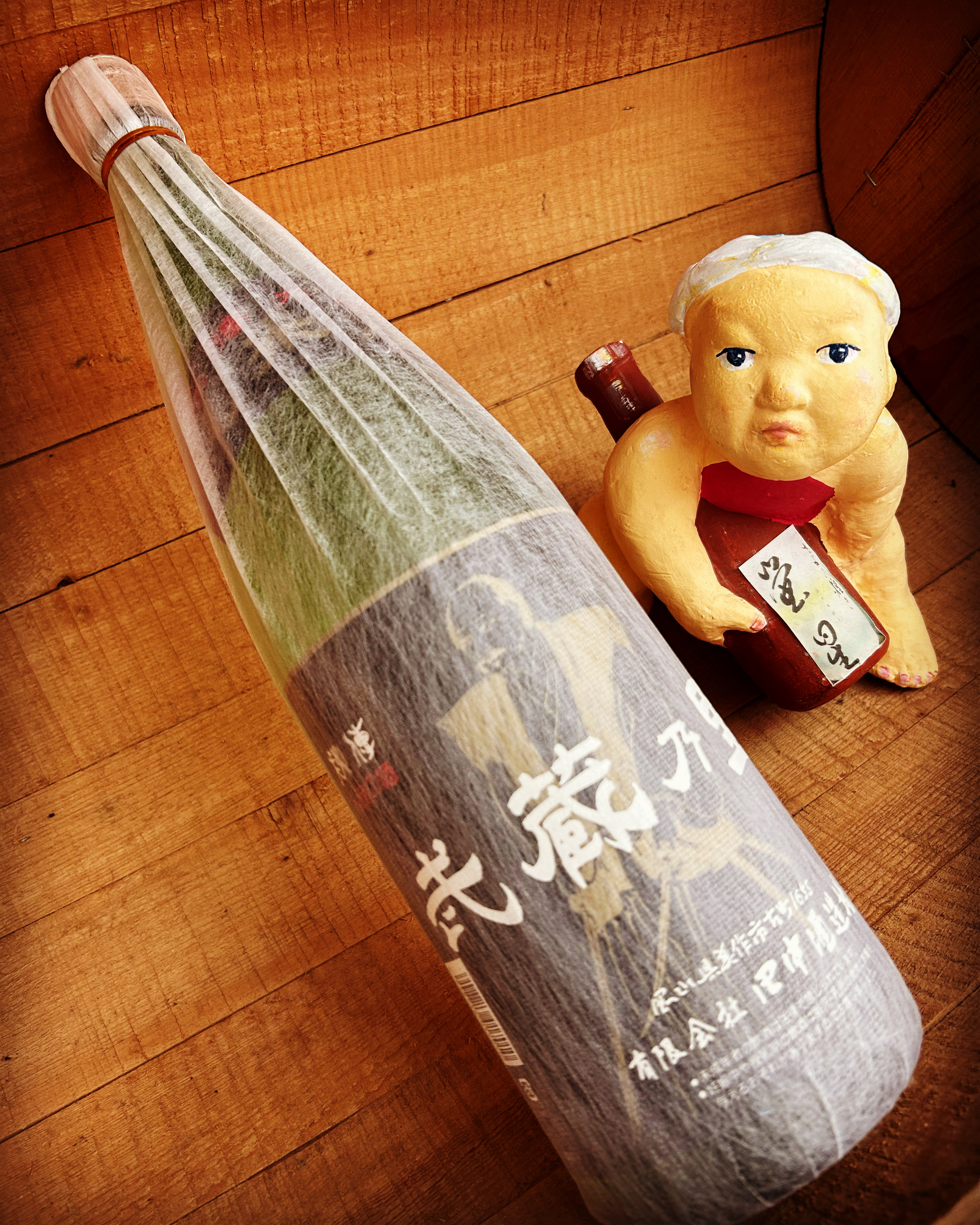 炬燵で呑みたい純米燗・・「武蔵の里　純米原酒」