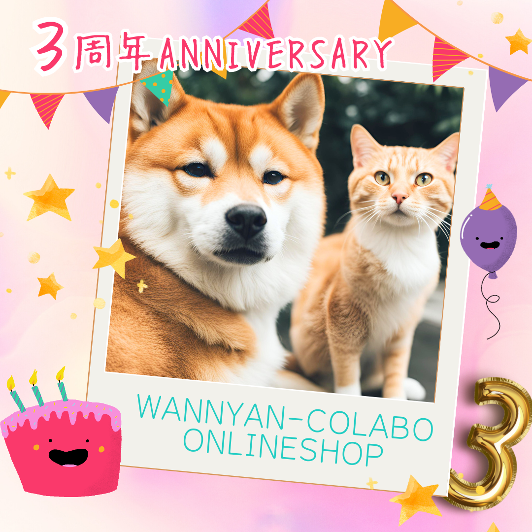 ３周年迎えました〜SALE開催U^ェ^U（=^ェ^=）