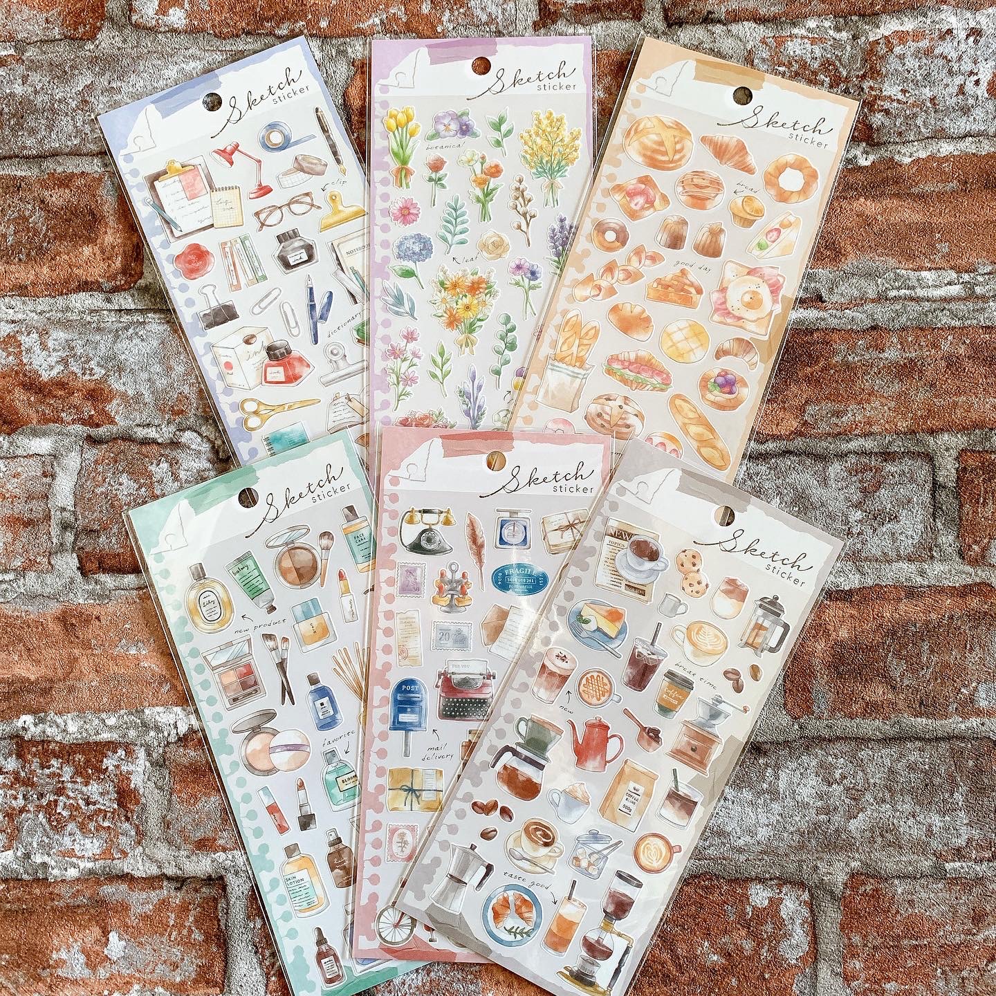 MIND WAVEさんのスケッチ ステッカー入荷しました♡