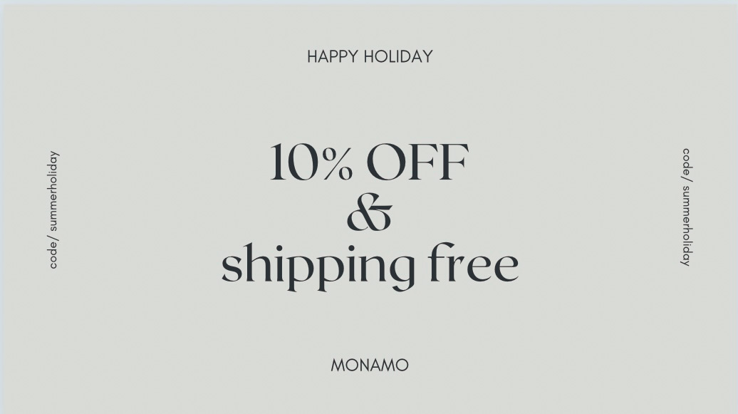 10%OFF & Shipping Free Campaign!!