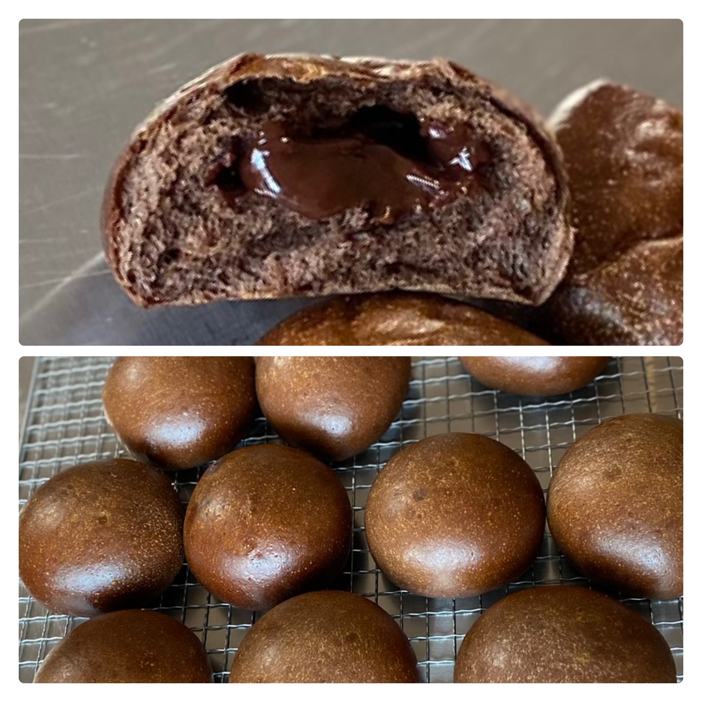 【冷やし生チョコパン】