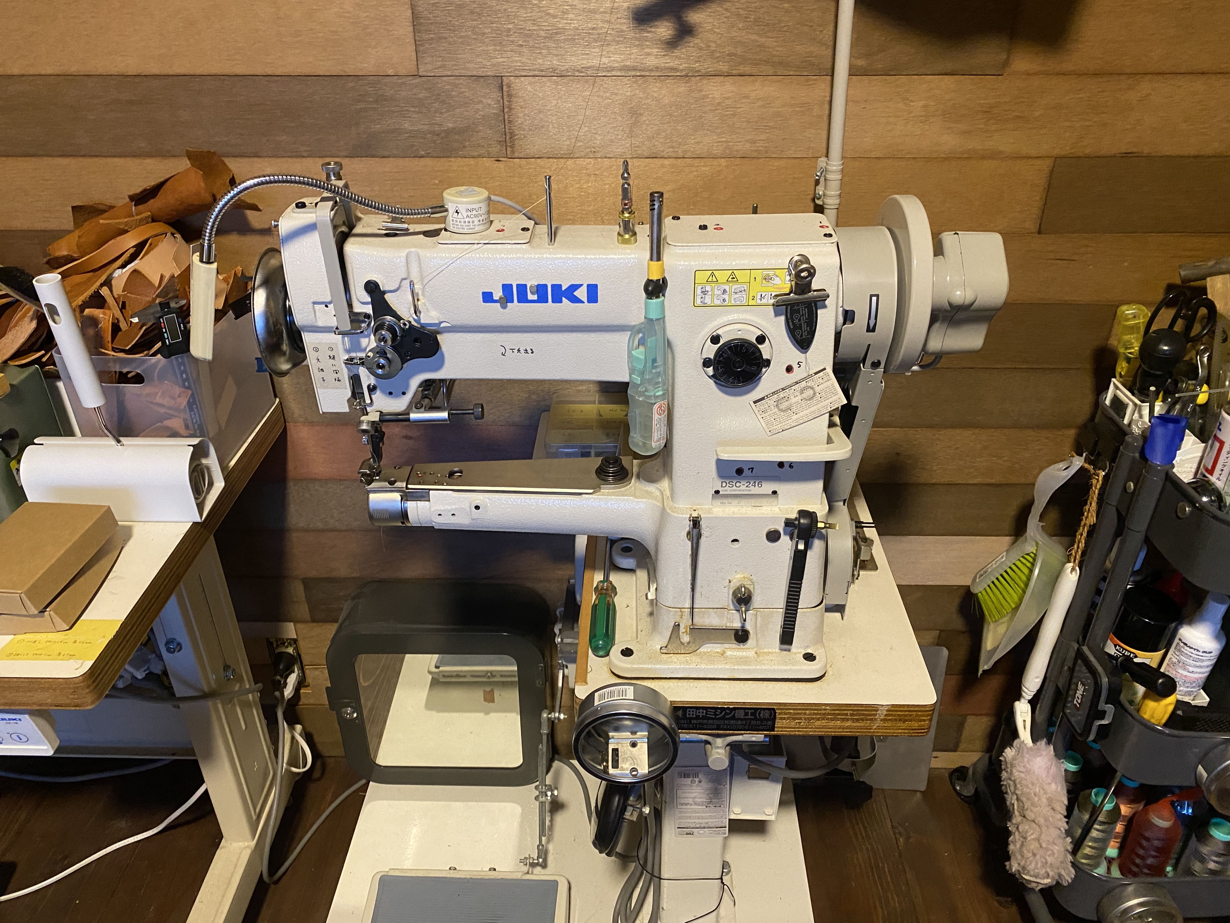 YOROCAが使っているミシンについて。