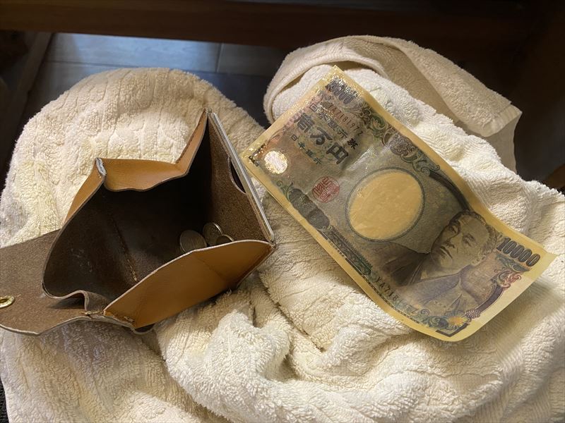 愛用のミニマムONE（ミニ財布）を水没させてしまった！！