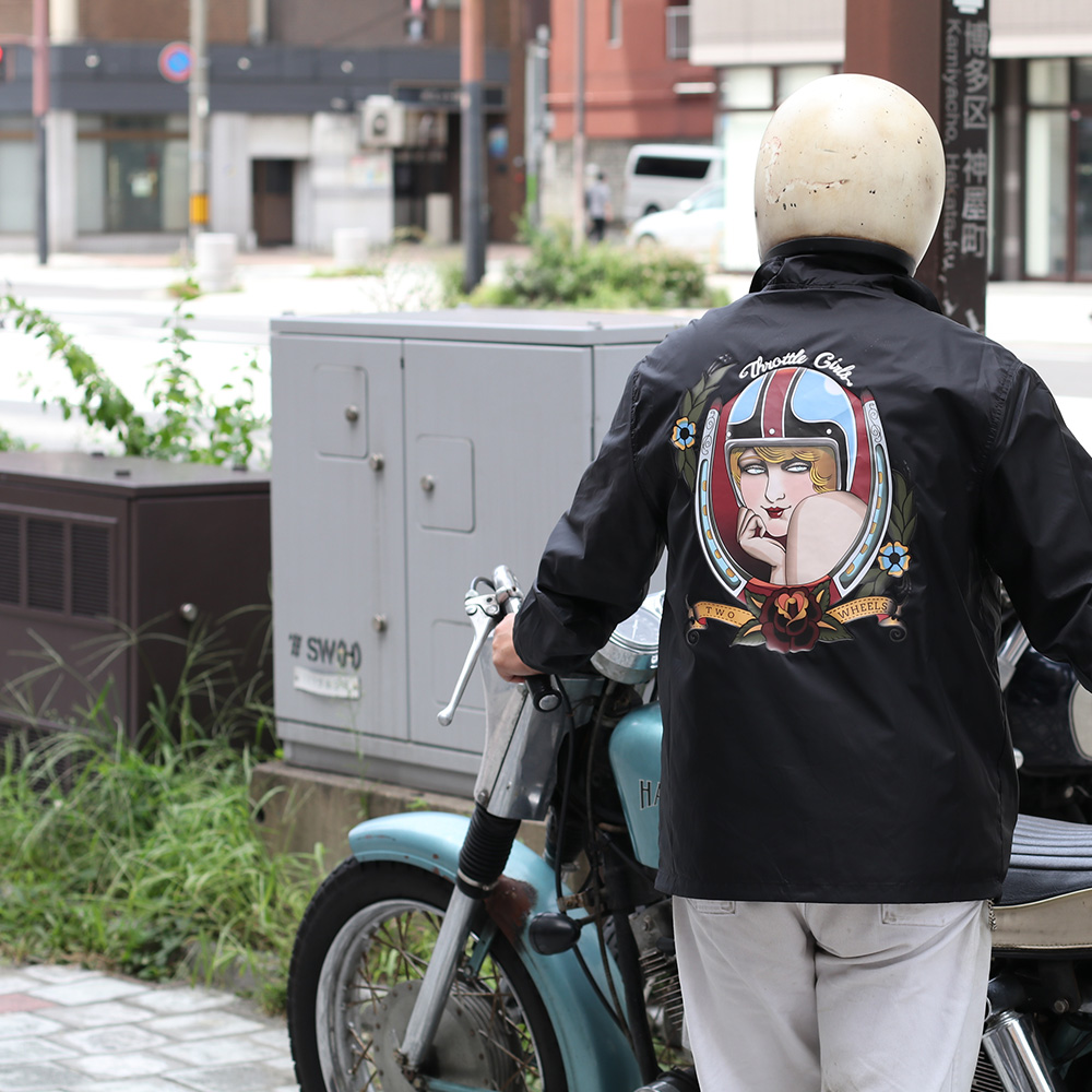 スロットルガール Adult Rider Coach Jacket　ThrottleWorks