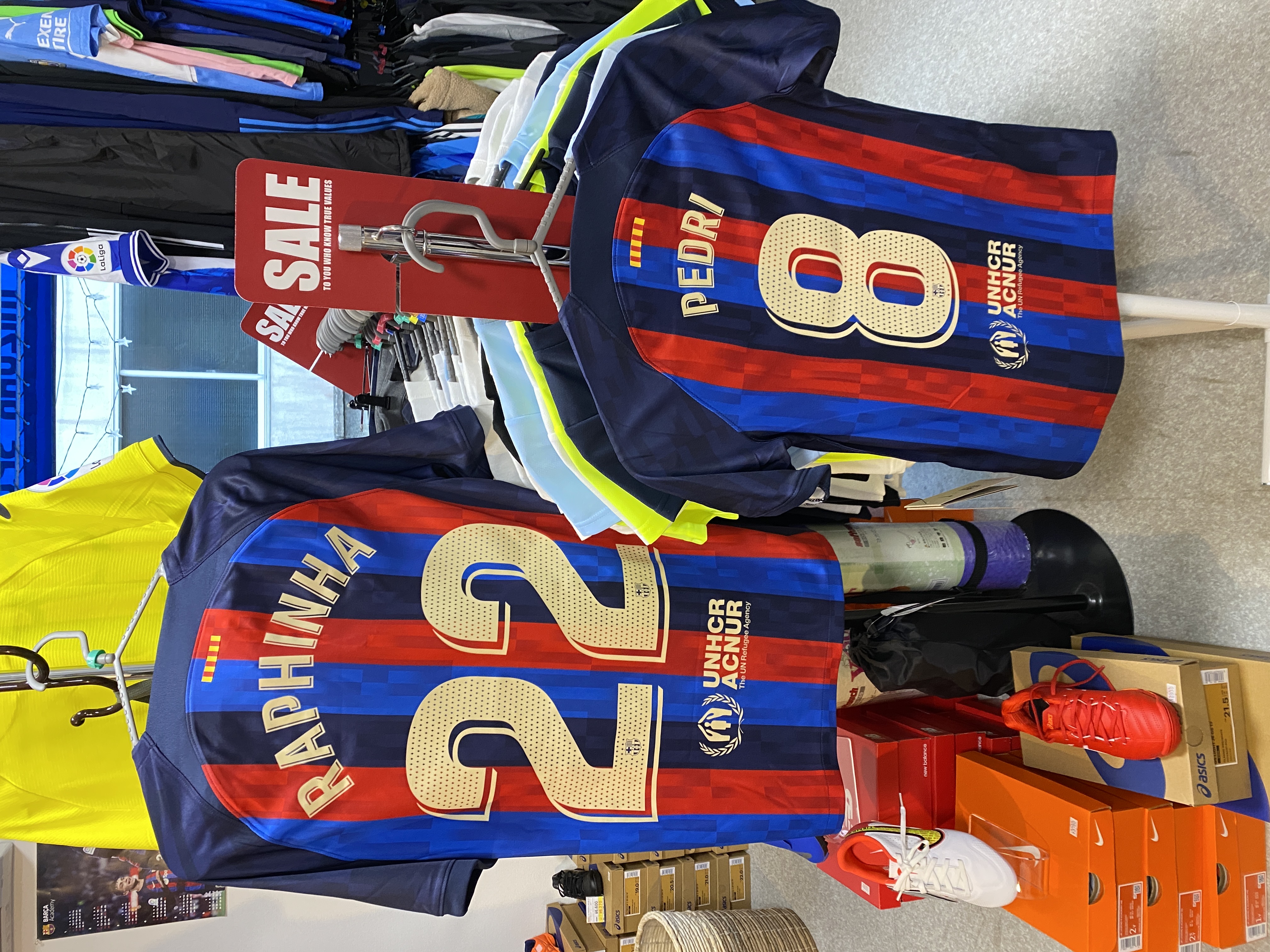 barcaユニフォーム入荷！