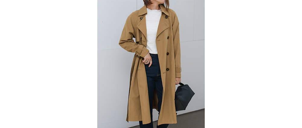【期間終了】【11/7～11/20期間限定】　103丈ロングトレンチコート　2,000円！！