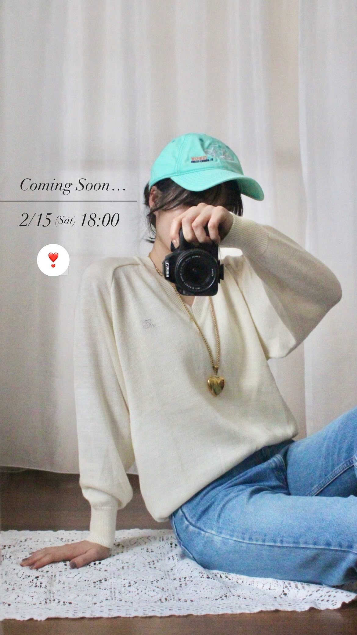 2/15(土)18時 【春アイテムUPします🧸🌿💓】