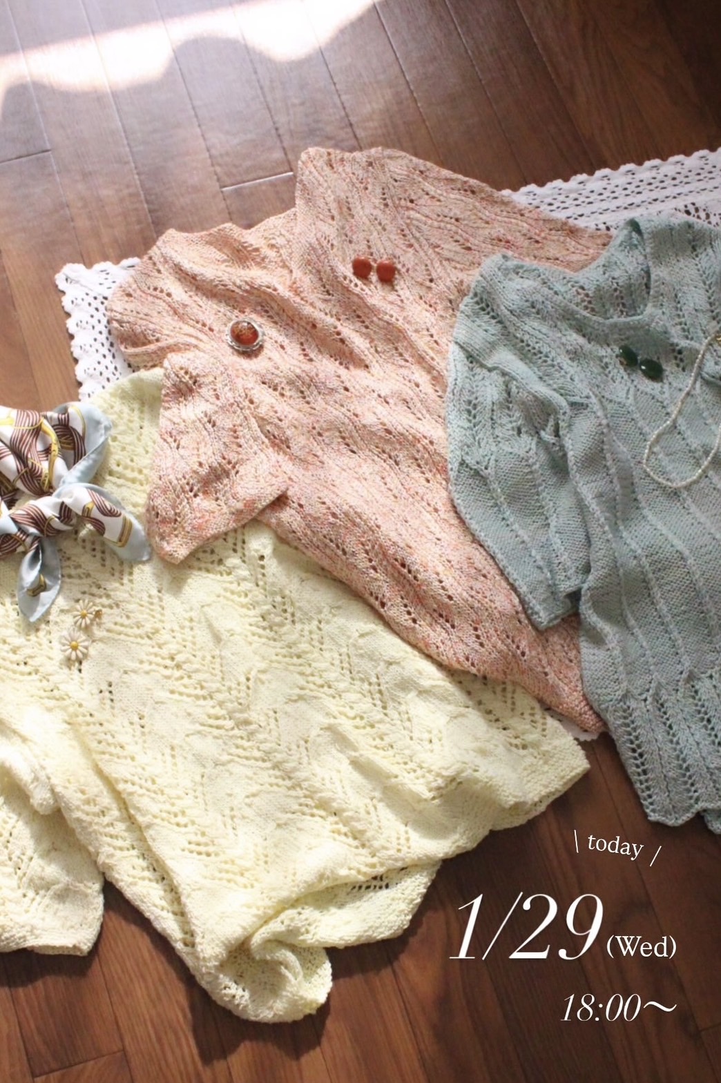 【本日入荷】春アイテム🌼🧚‍♂️🫧